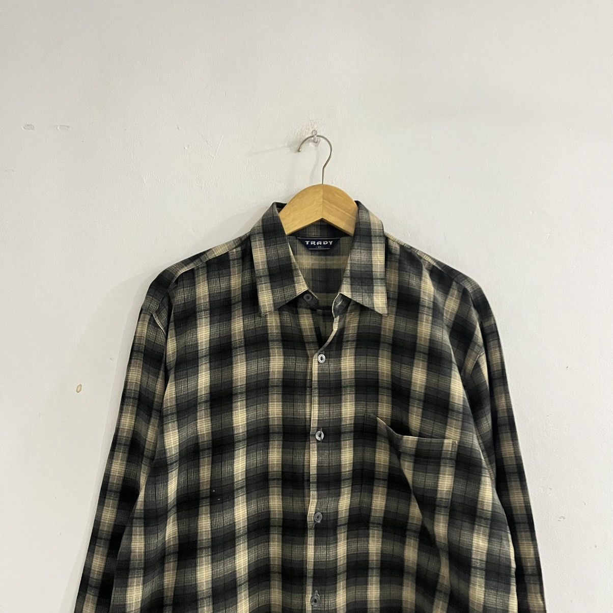 Japanese Brand Trady - LS Button Up Shirt Size US L / EU 52-54 / 3 - 2 Thumbnail