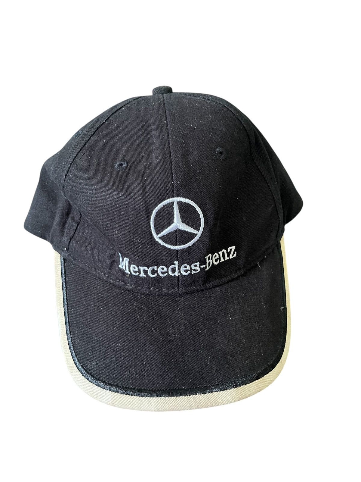 Mercedes-Benz Vintage Mercedes-Benz Embroidered Centre Logo Cap Size ONE SIZE - 3 Thumbnail