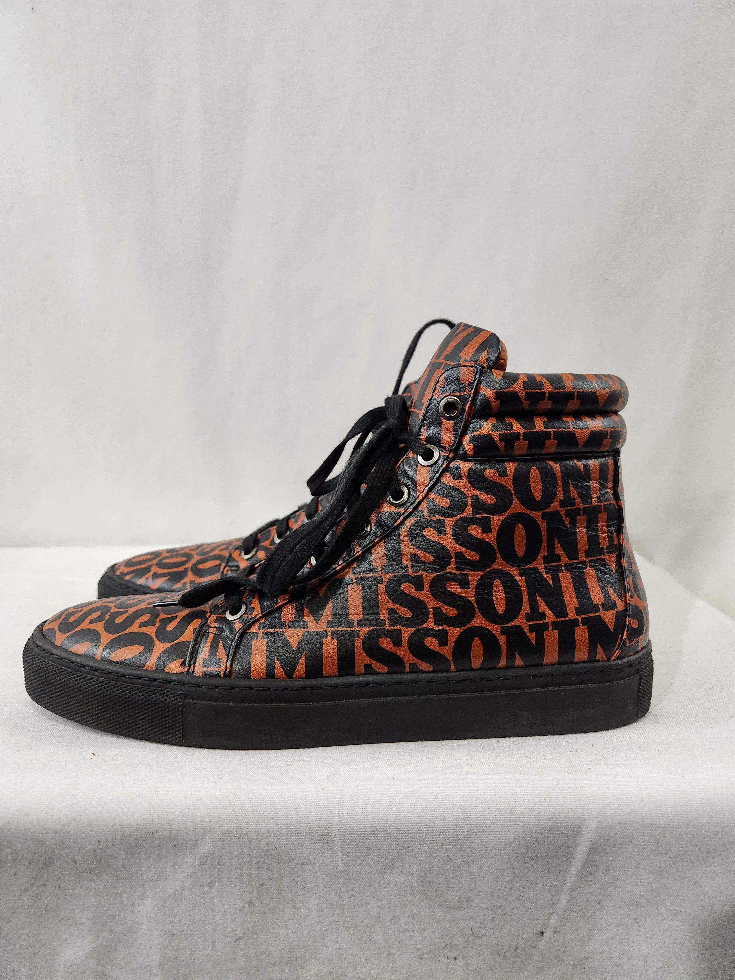 Missoni 65th Anniv All Over Print High Top Sneaker Made Italy Size US 7 / EU 40 - 5 Thumbnail