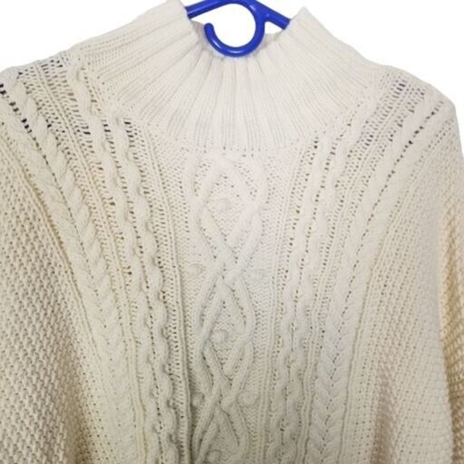 Vineyard Vines Vineyard Vines Womens Fisherman Sweater Chunky Cable Knit L Size L / US 10 / IT 46 - 2 Thumbnail
