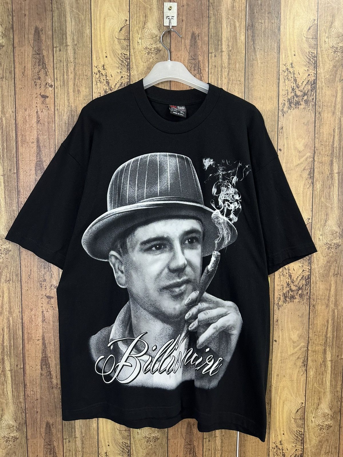 Billionaire Couture Vintage Pro Tag Billionaire Photo Usa Oversize Tshirt A371 Size US XL / EU 56 / 4 - 1 Thumbnail