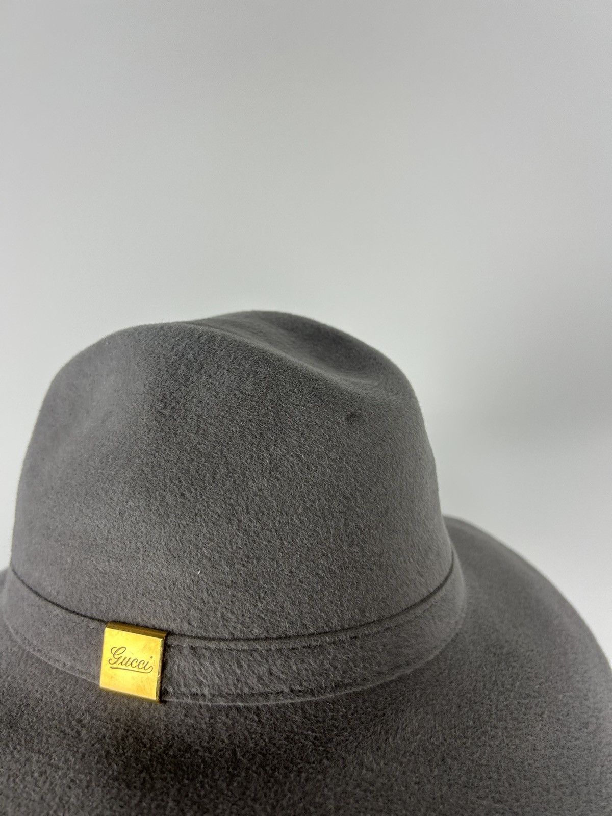 Gucci × Tom Ford Gucci Rabbit Fur Logo Charm Hat Size ONE SIZE - 4 Thumbnail