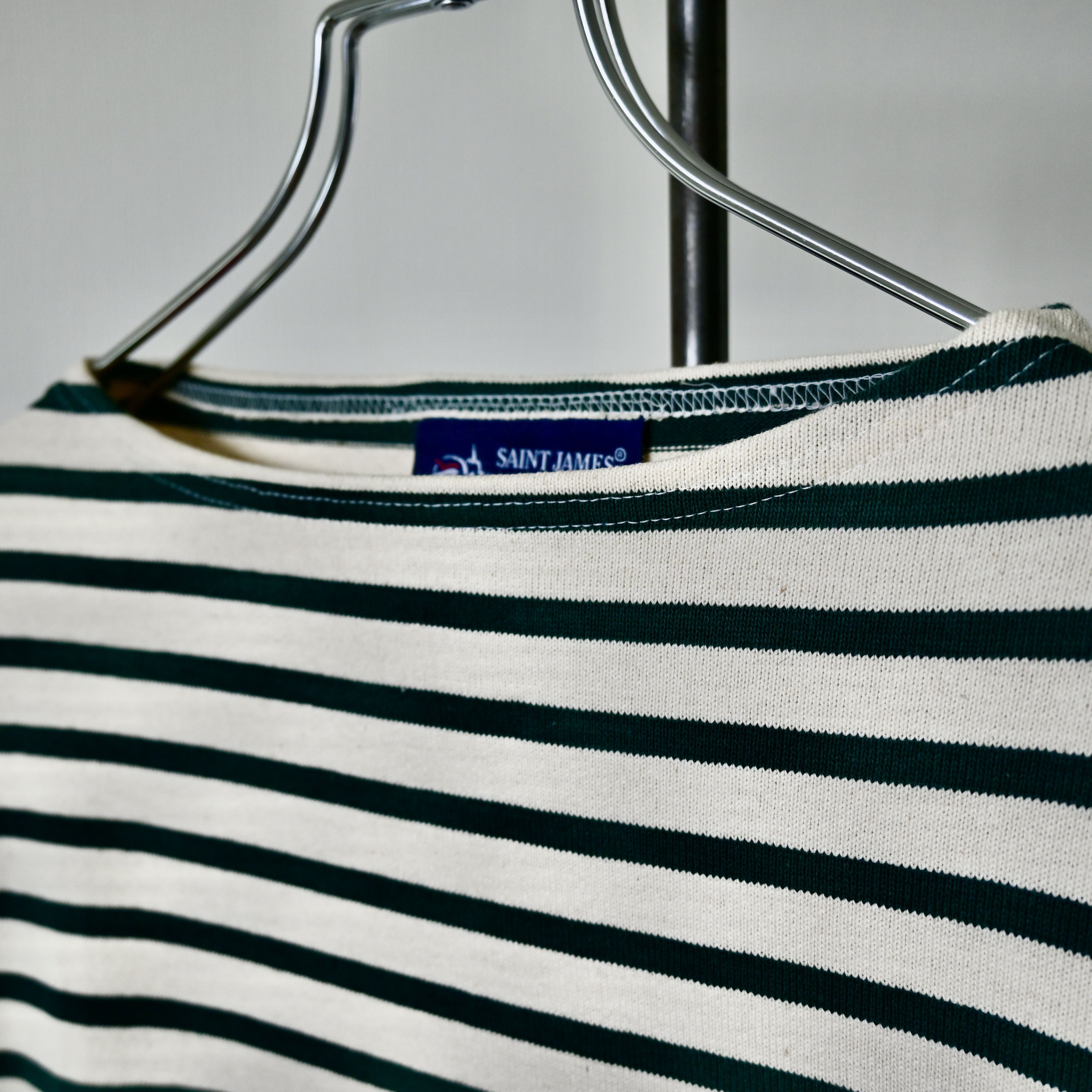 Saint James Mint, SAINT JAMES heavyweight breton stripe shirt, size 3.5 Size US S / EU 44-46 / 1 - 7 Thumbnail
