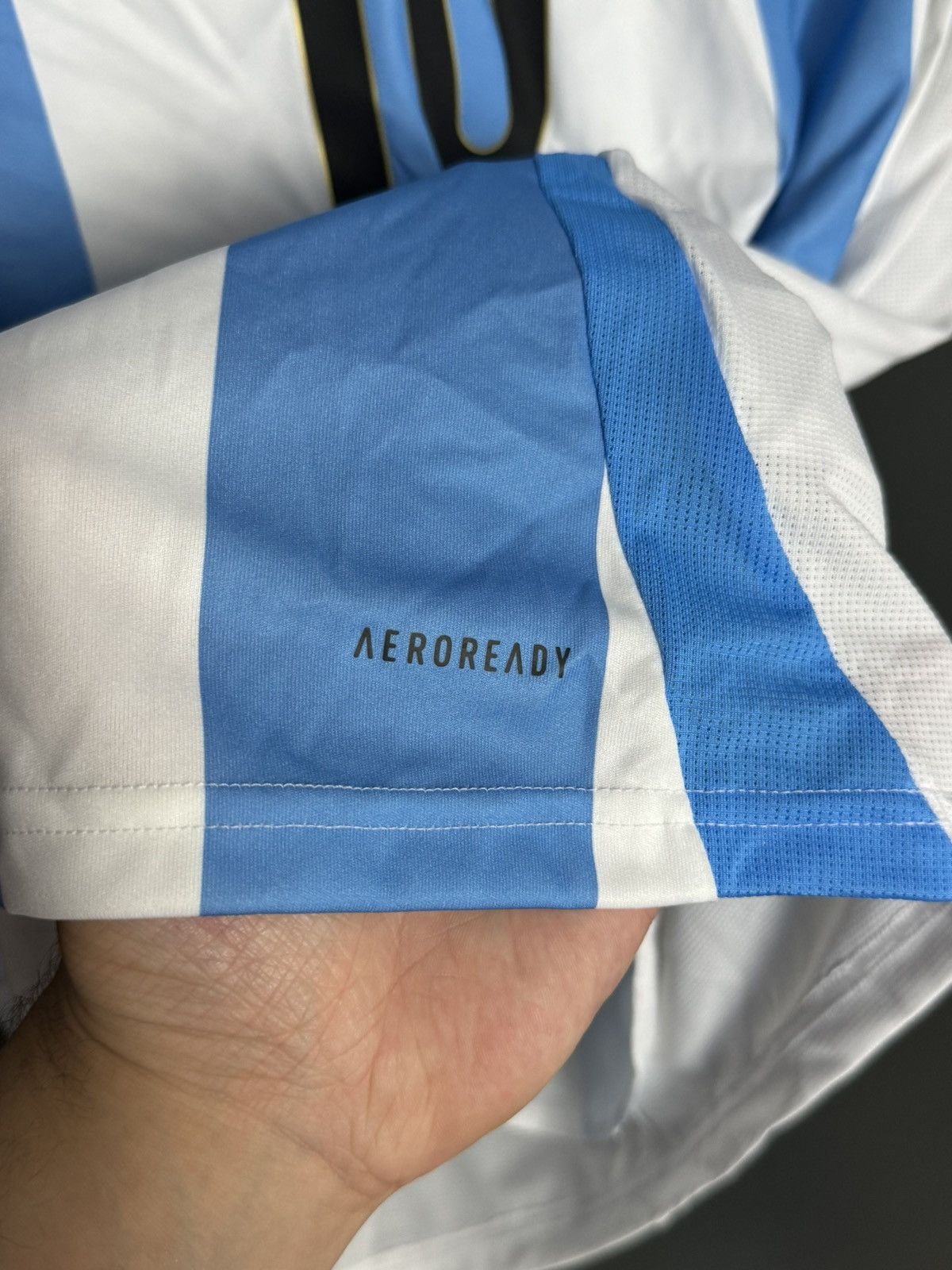 Adidas KIDS New Argentina 2024 Home Messi Football Jersey T-Shirt Size US XS / EU 42 / 0 - 6 Thumbnail