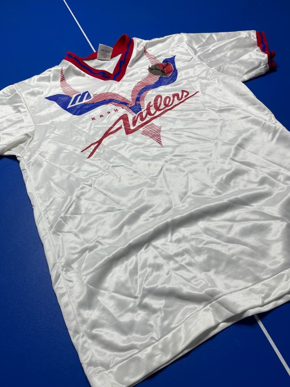 Mizuno Vintage Mizuno Kashima Antlers J-League Football Shirt Jers Size US M / EU 48-50 / 2 - 2 Thumbnail