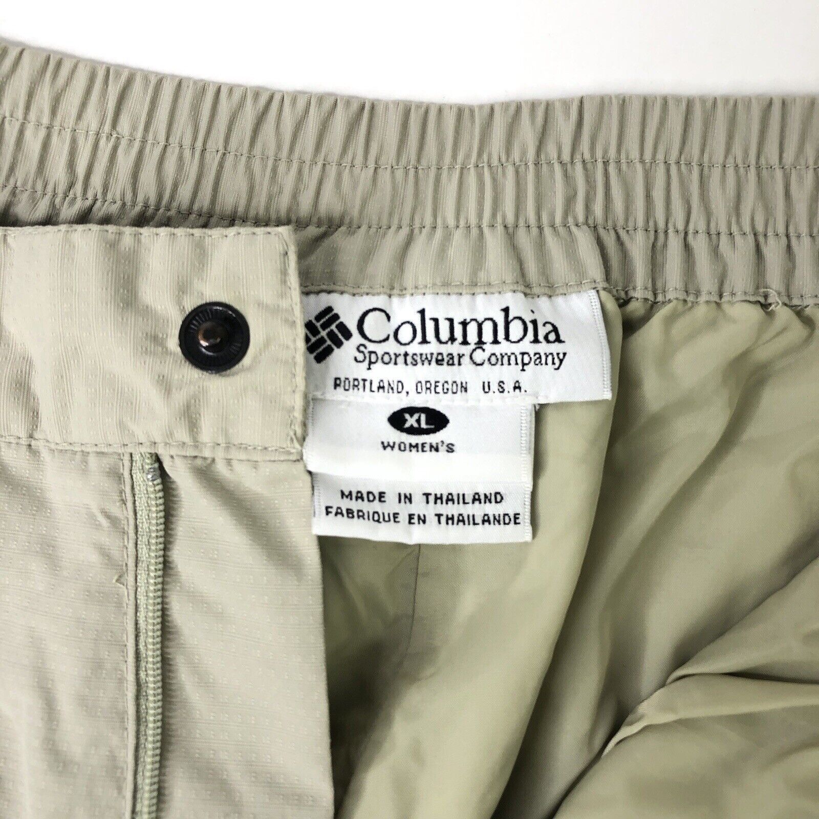 Columbia Columbia Womens Cargo Convertible Shorts Pants XL Beige Size 34" / US 12 / IT 48 - 7 Thumbnail