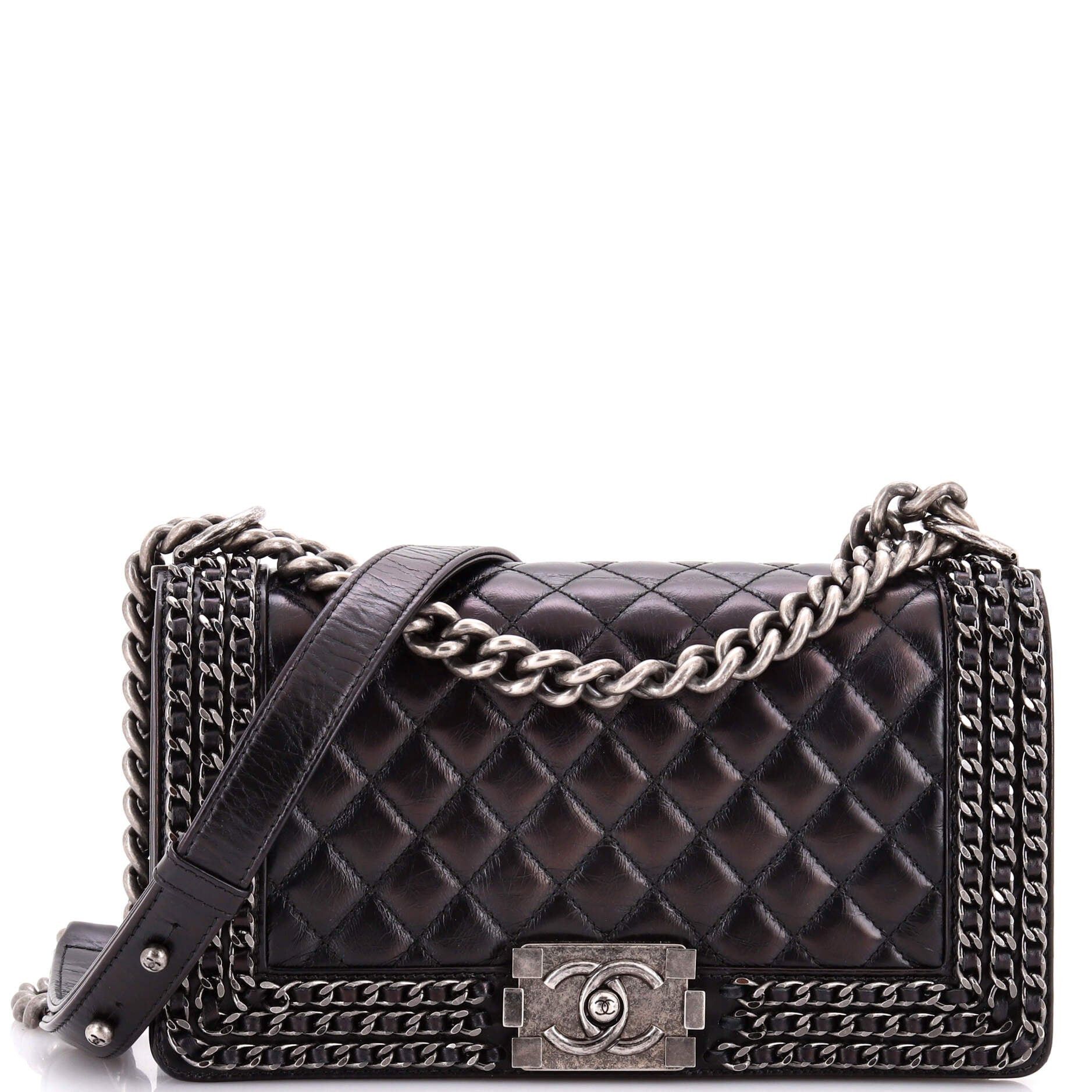 Chanel Chained Boy Flap Bag Size ONE SIZE - 1 Thumbnail