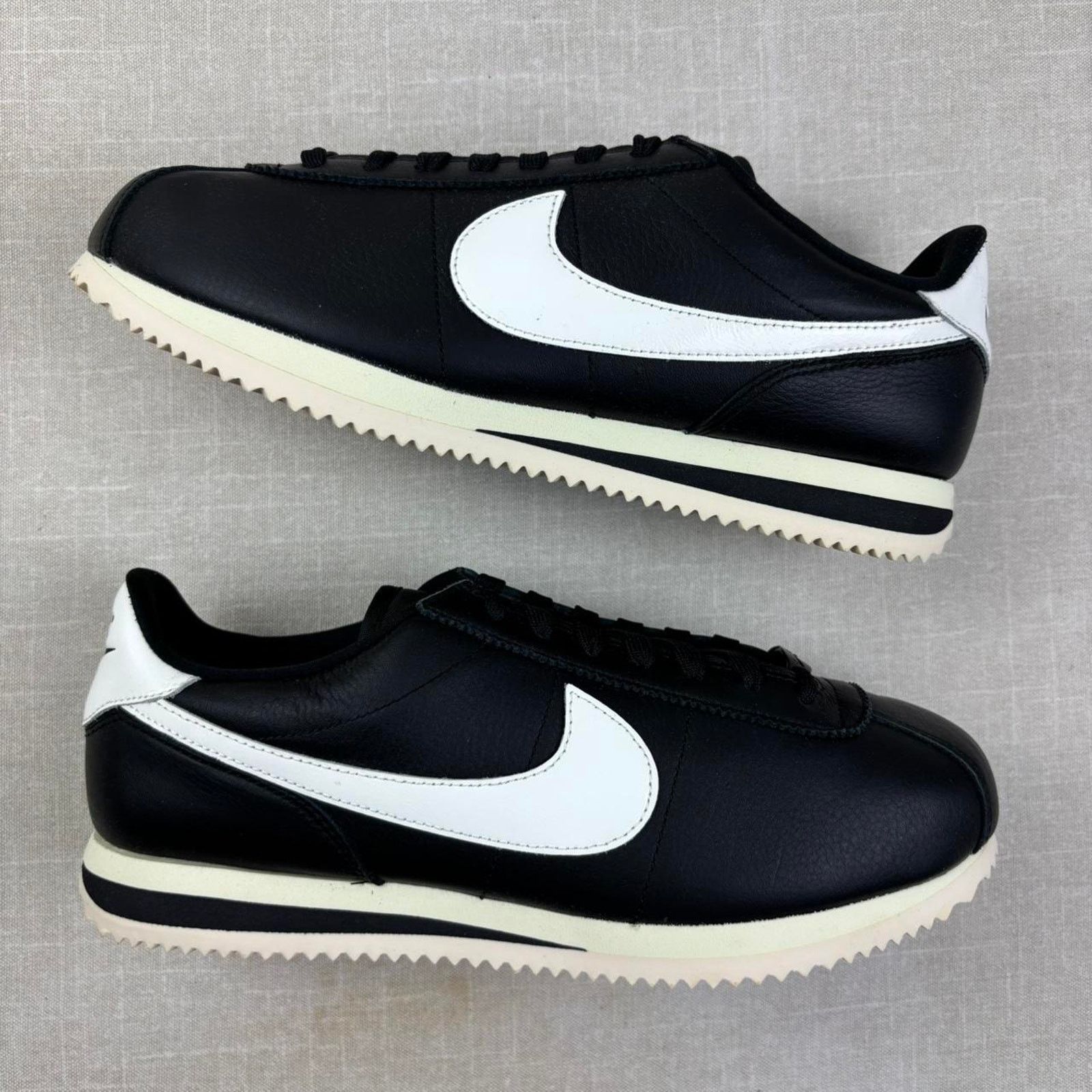 Nike 🐼 2023 Nike Cortez 23 “Black Sail” 9M Size US 9 / EU 42 - 2 Thumbnail