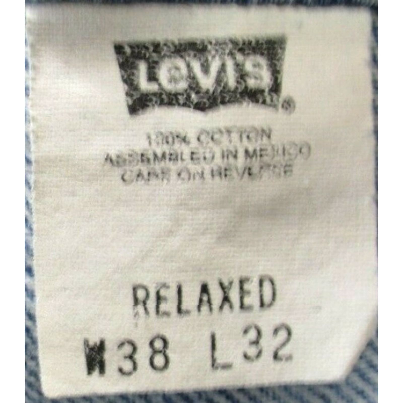 Levi's VINTAGE Levi 540 Jeans 38x32 Mens Gold Tab Relaxed Fit Denim Jeans Size US 38 / EU 54 - 5 Thumbnail