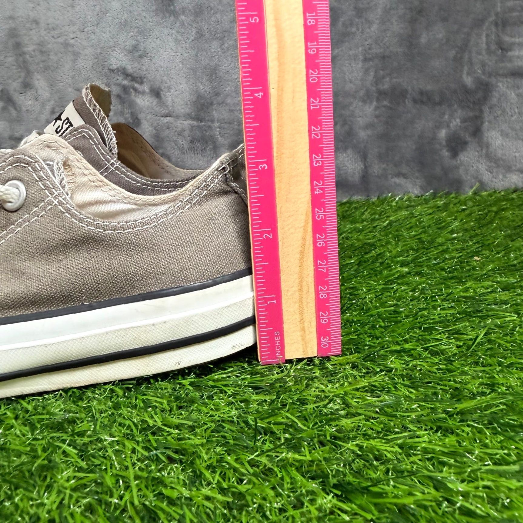 Converse Converse All Star Sneaker Low Top Canvas Gray Shoes Womens 6 Casual Comfort Cushioned Sneakers M Women's Shoes Size M / US 6-8 / IT 42-44 - 6 Thumbnail