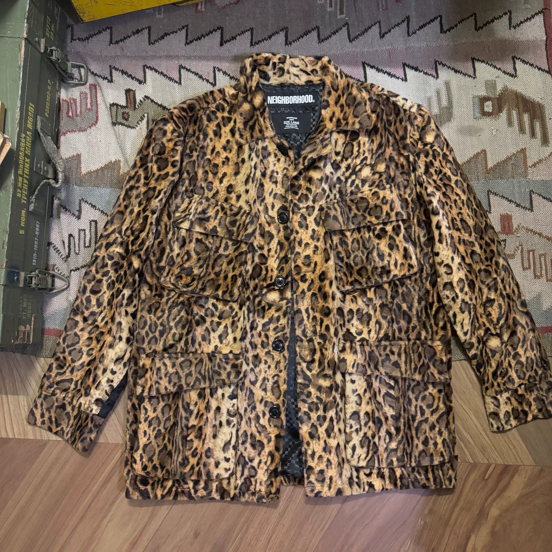 Neighborhood Japanese Neighborhood Leopard Print Jacket Size US M / EU 48-50 / 2 - 1 Thumbnail
