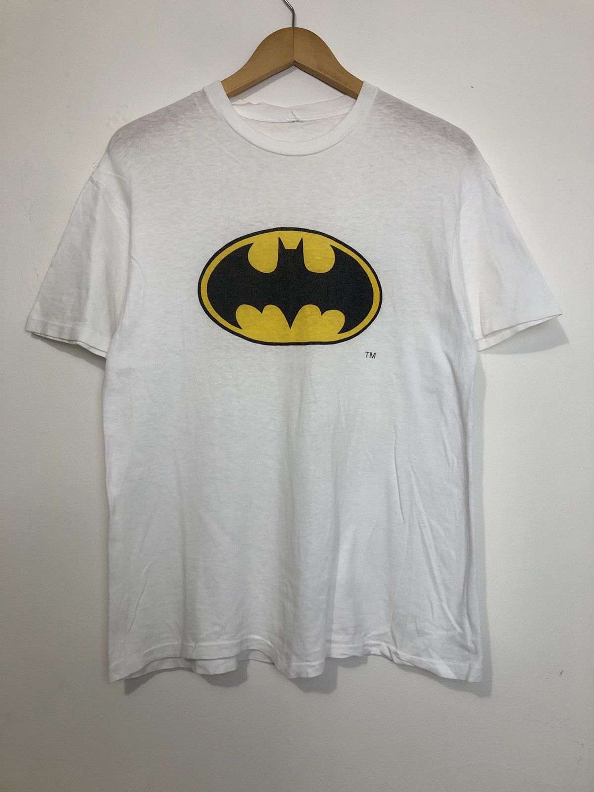 Vintage Vintage 90s Batman T-Shirt Size US M / EU 48-50 / 2 - 1 Thumbnail
