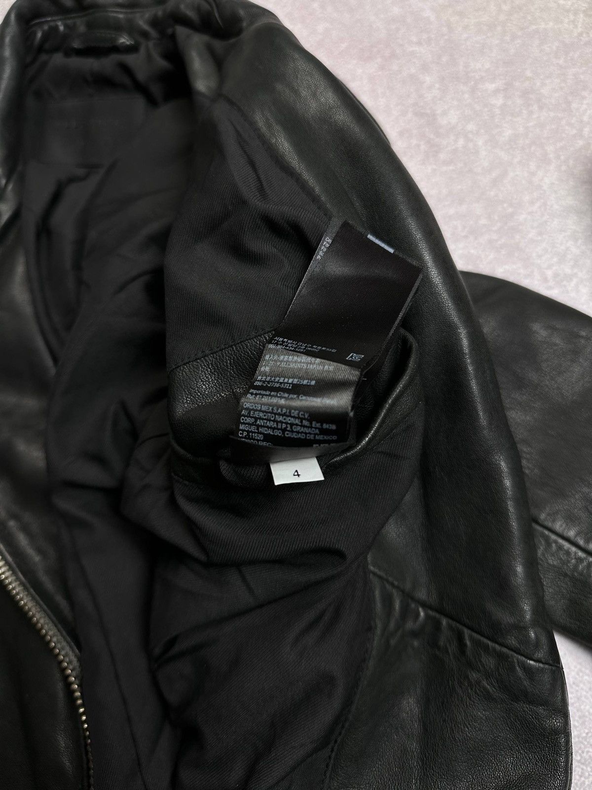 Allsaints Allsaints Genuine Leather Womans Jacket US 2 Size S / US 4 / IT 40 - 10 Thumbnail