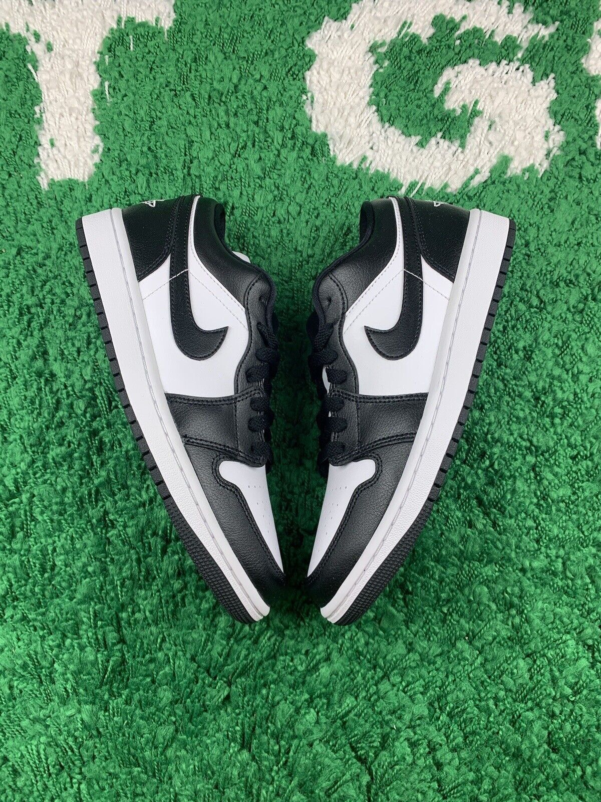 image of Women’S Air Jordan 1 Low Panda Women’S Size 8 New Dc0774-101 Shoes in Black, Women's