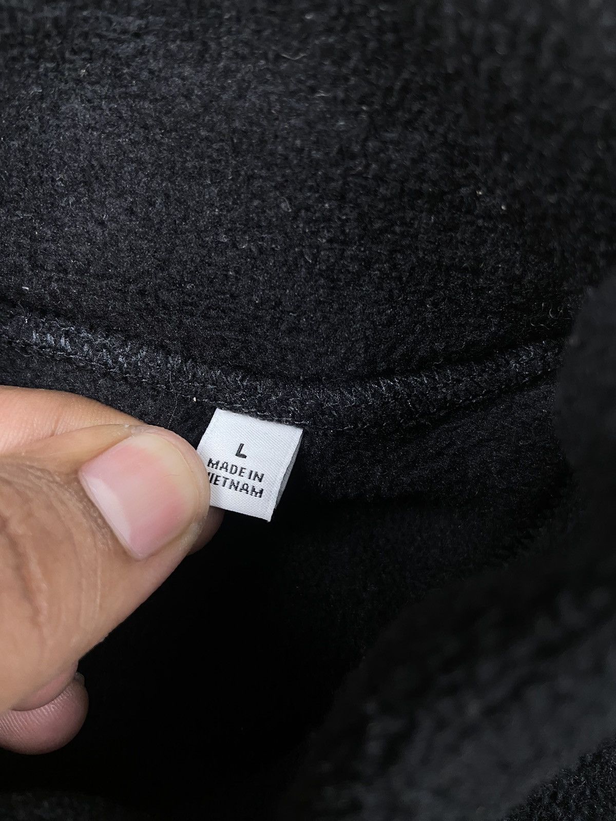 White Mountaineering White Mountaineering Fleece Mock Neck By Uniqlo Pullover Size US L / EU 52-54 / 3 - 8 Thumbnail