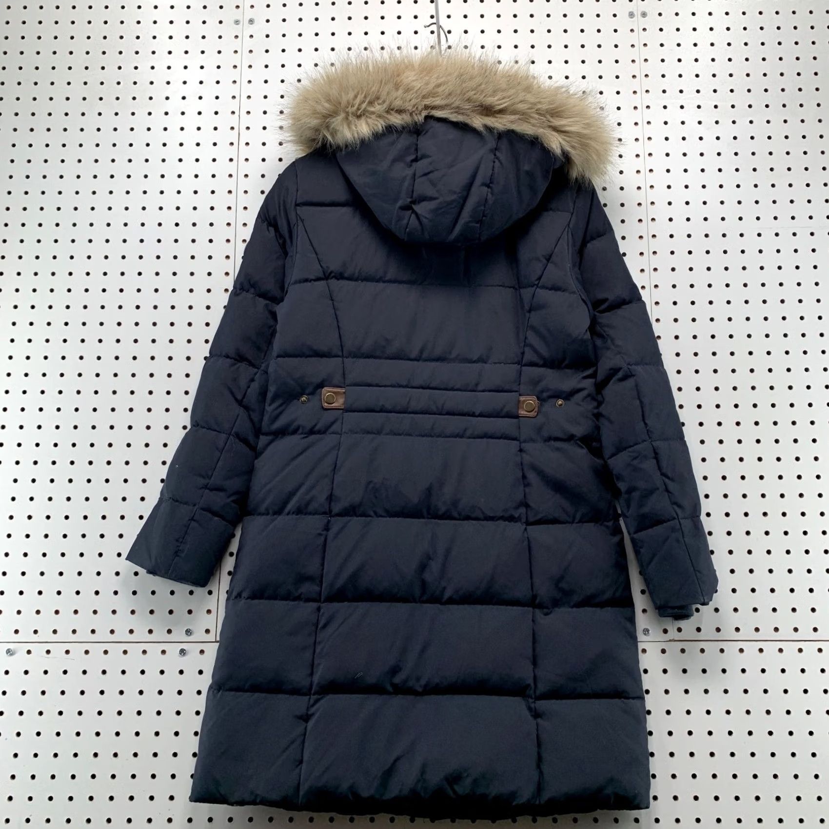 Ralph Lauren VINTAGE LRL Lauren Ralph Lauren Down Puffer Parka Coat Womens S Blue Quilted Sherpa Size S / US 4 / IT 40 - 3 Thumbnail