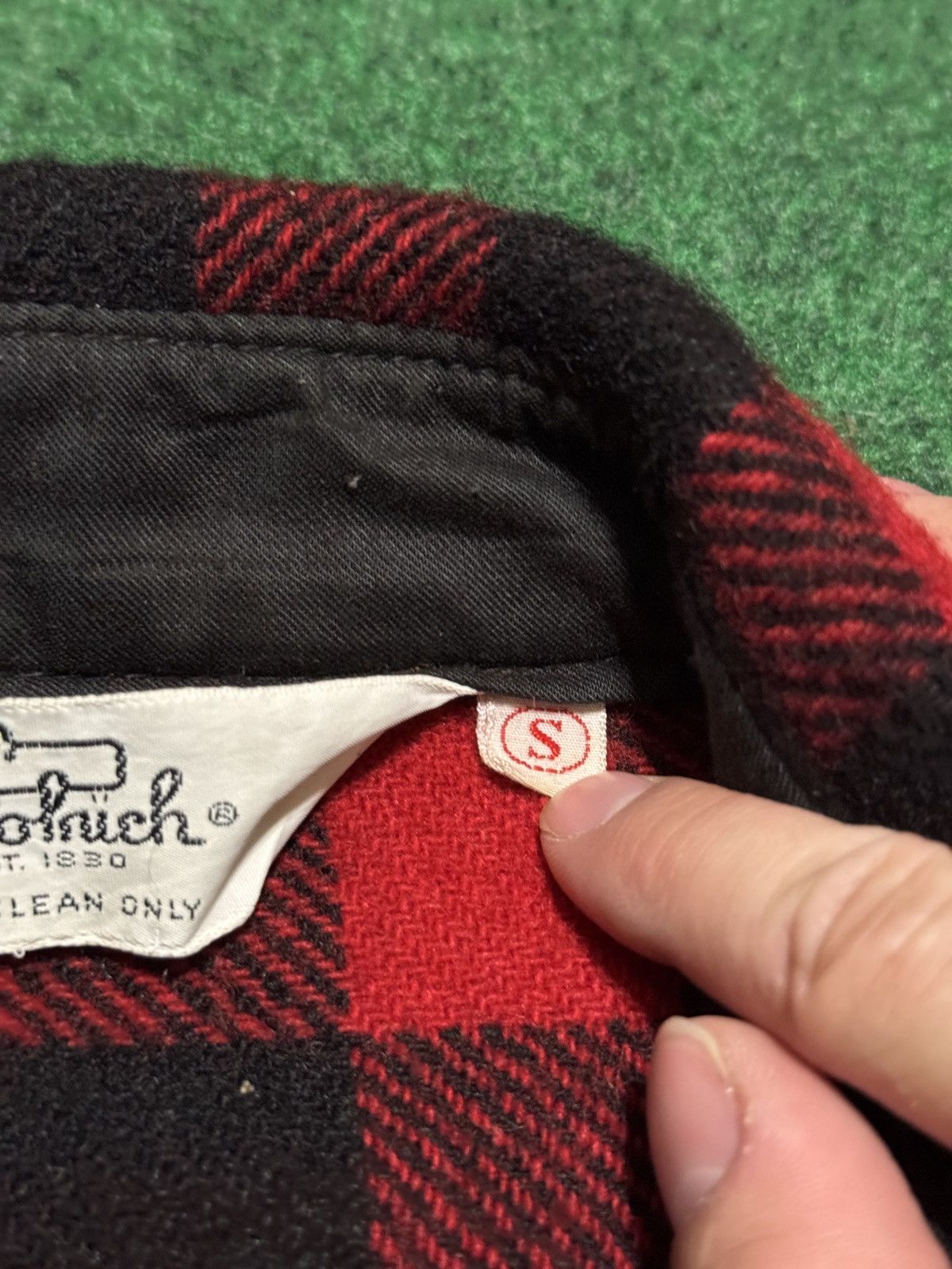 Woolrich Woolen Mills Vintage 60s 70s Woolrich Plaid Wool Button Up Flannel Shirt Size US S / EU 44-46 / 1 - 3 Thumbnail