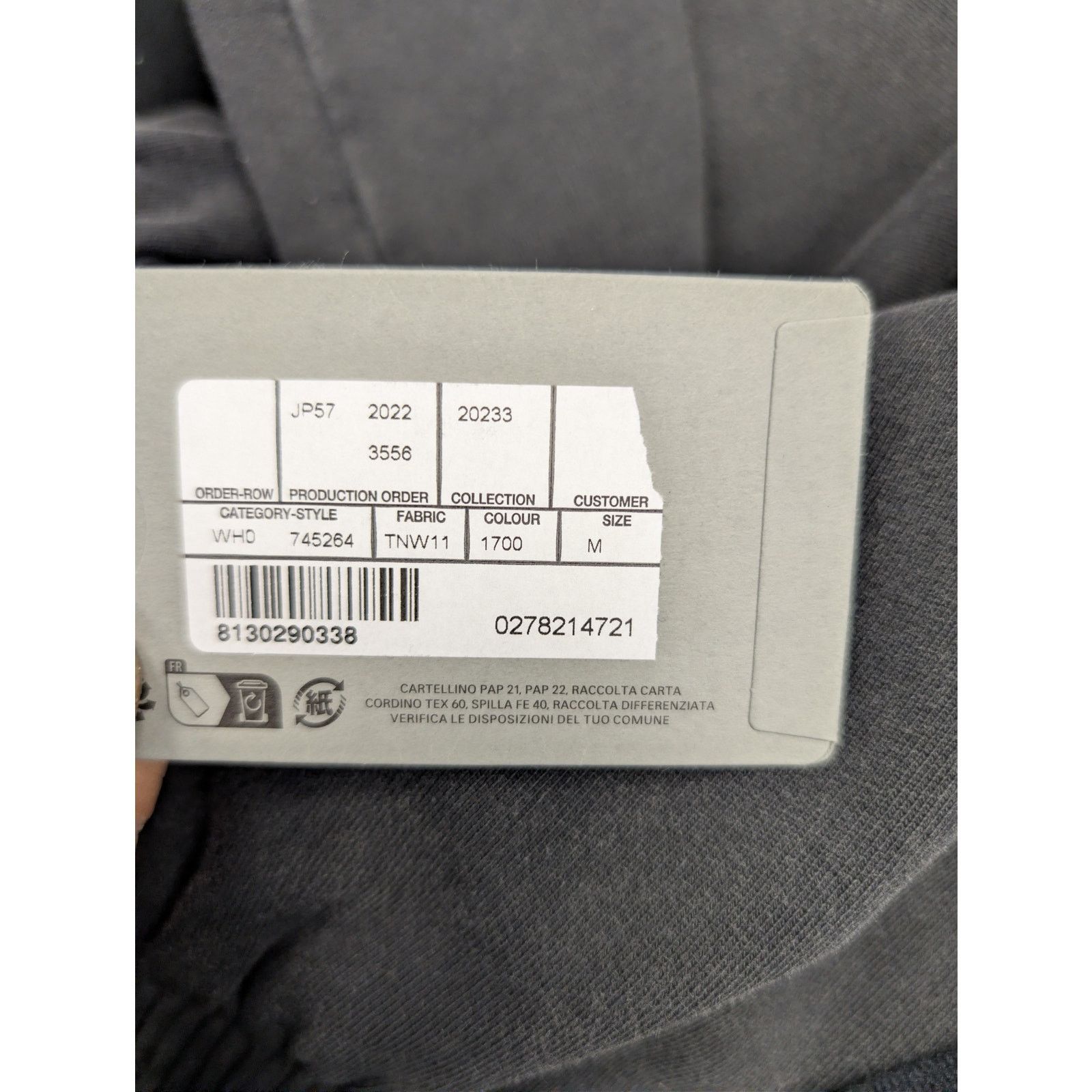 Balenciaga o1rshd1 Soft Black Left Hand Denim Patched Sweatpants Black Size US 32 / EU 48 - 22 Thumbnail