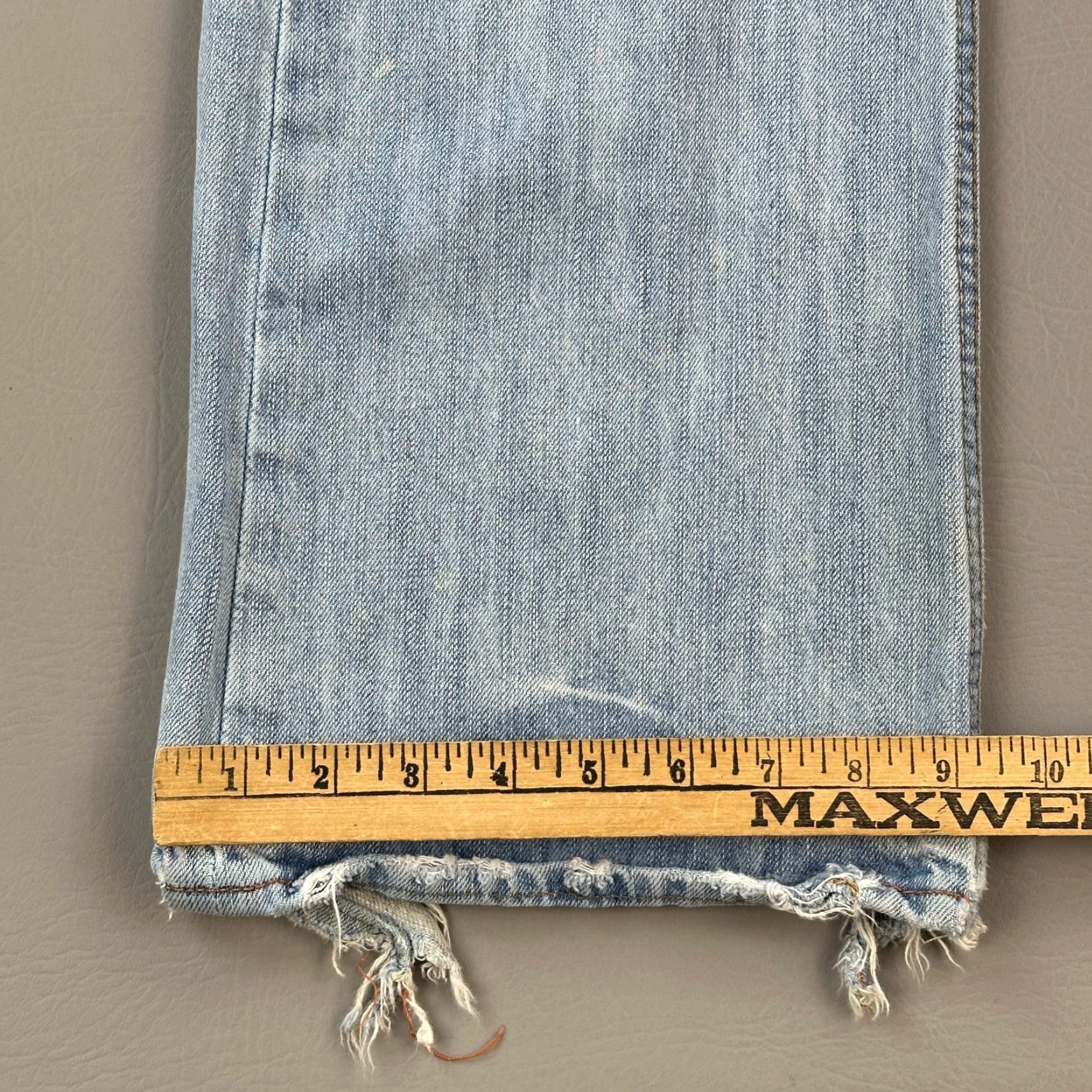 American Eagle Outfitters VINTAGE American Eagle Jeans Mens 34x30 Light Wash Relaxed Bootcut Distress Y2K Jeans Size US 34 / EU 50 - 7 Thumbnail