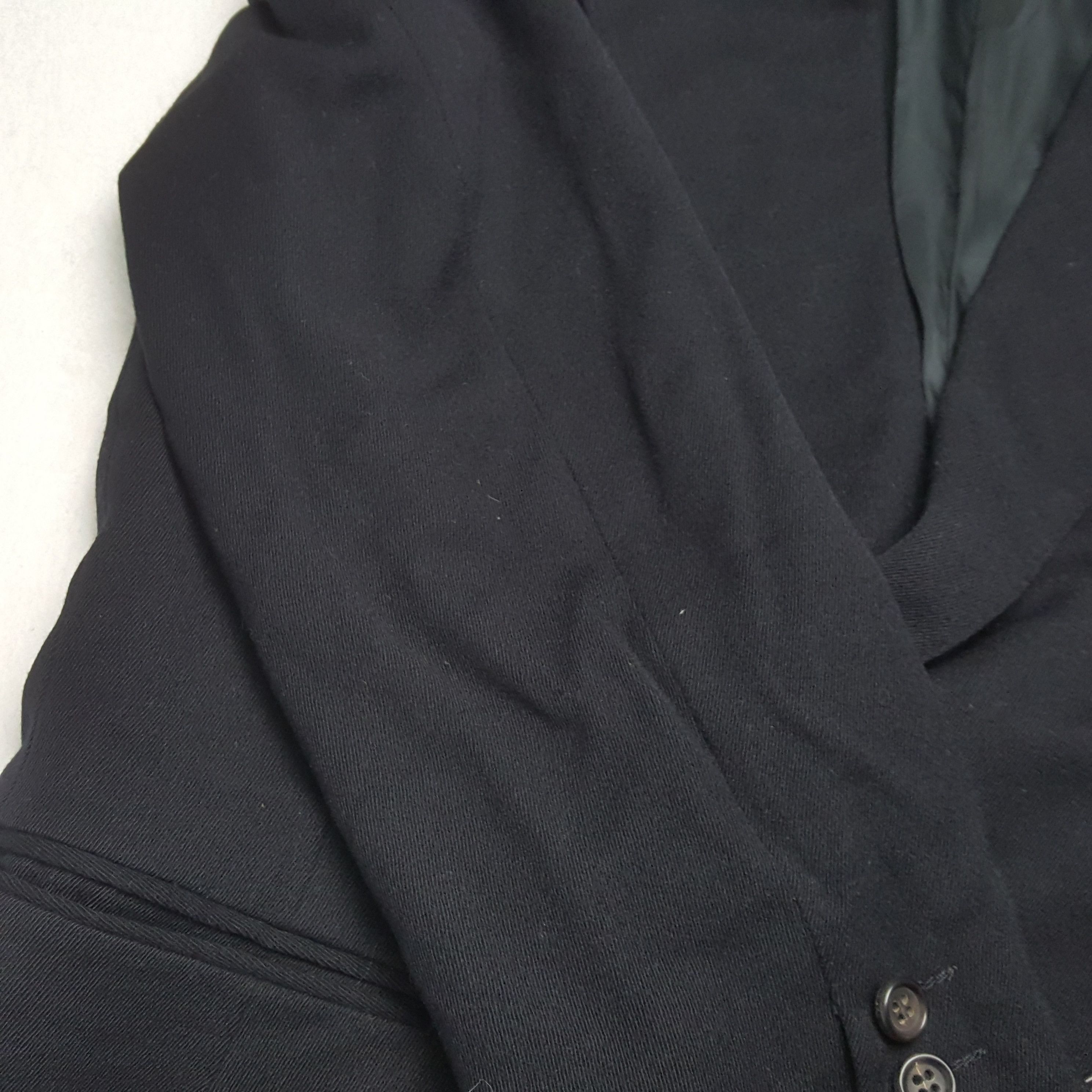 Vintage × Y's for Men × Yohji Yamamoto Vintage Y'S FOR MEN by YOHJI YAMAMOTO Japan Designer Blazer Size 40R - 7 Thumbnail