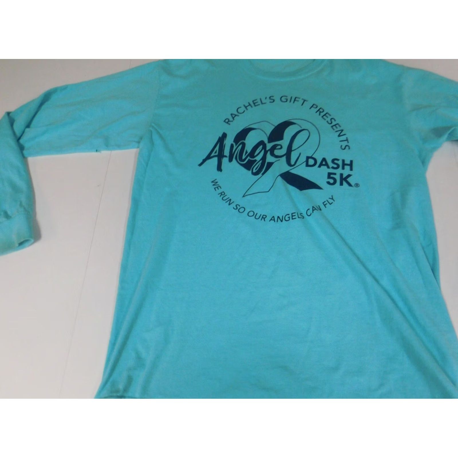 Comfort Colors Comfort Colors Mens Shirt M Blue Long Sleeve Crew Neck Logo Cotton Size US M / EU 48-50 / 2 - 4 Thumbnail