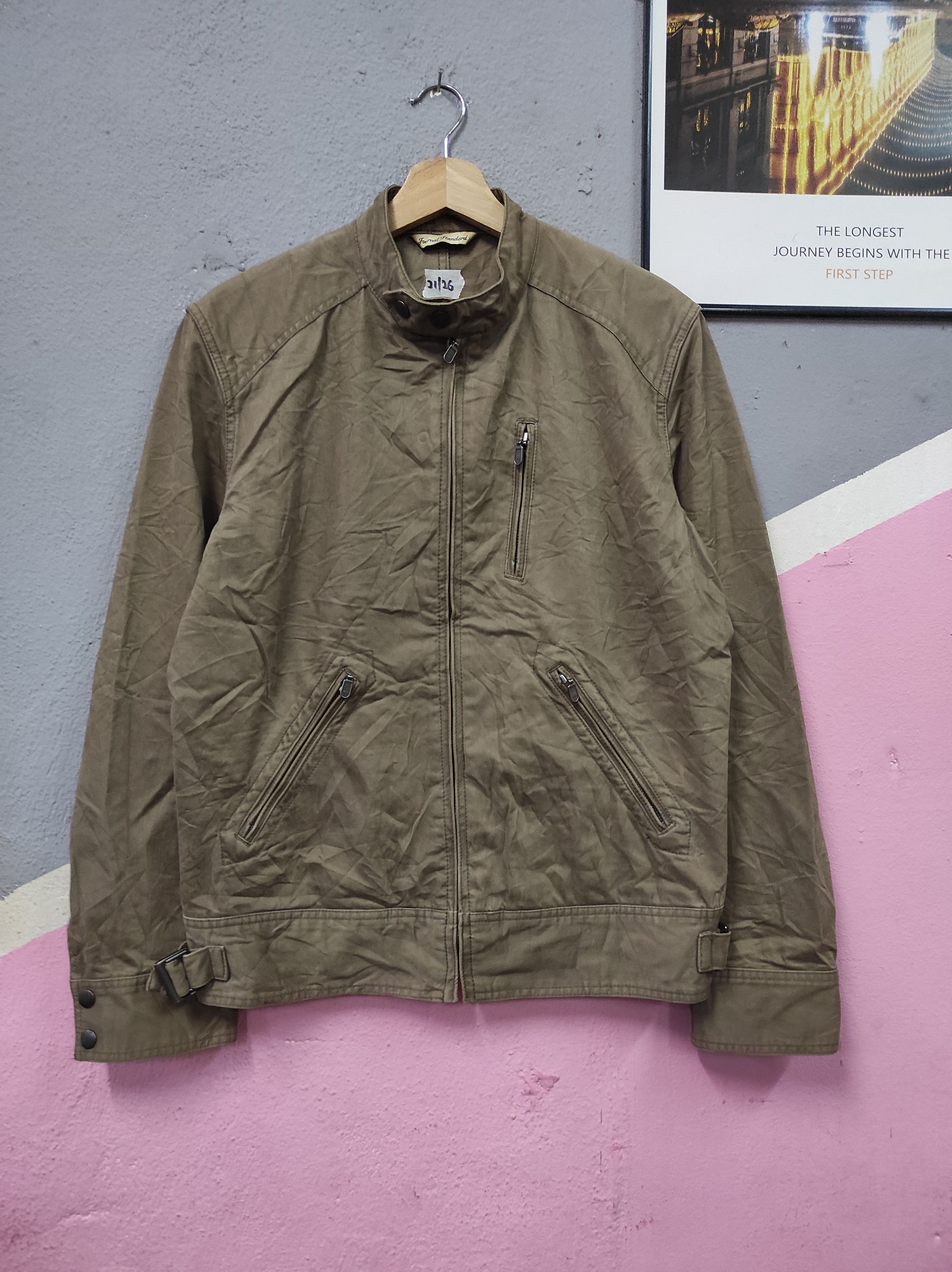 Journal Standard JOURNAL STANDARD BIKER JACKET Size US L / EU 52-54 / 3 - 1 Thumbnail