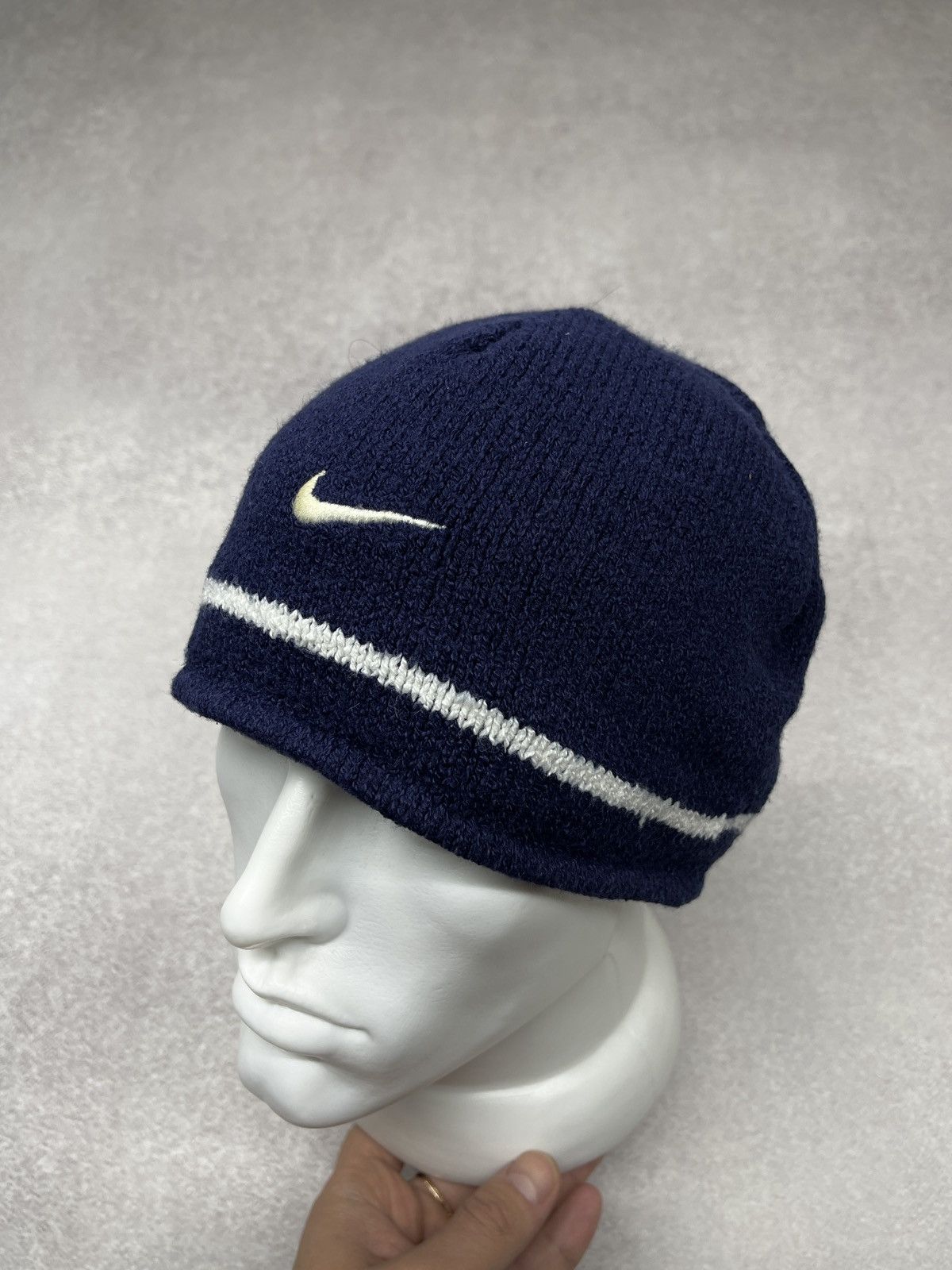 Nike Vintage Nike Double Sided Knitted Fleece Hat Y2K ACG TN Size ONE SIZE - 2 Thumbnail