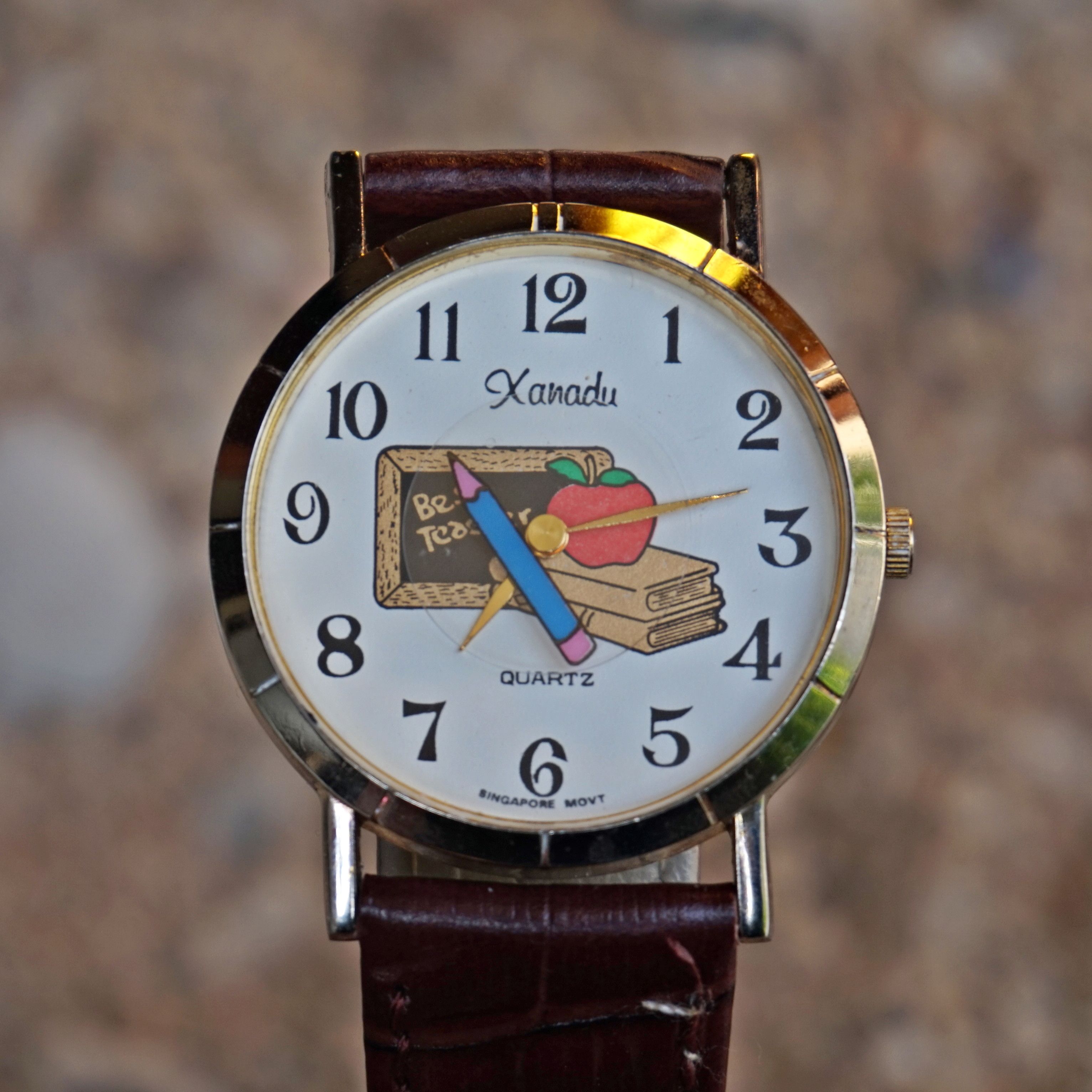 Vintage Xanadu Watch Unique Dial Watch