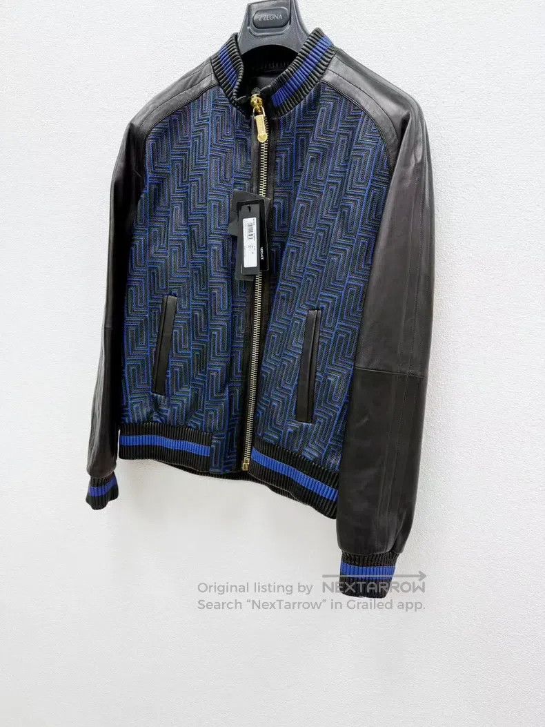 Versace Versace Heavy work sandwich cotton leather clothing Size US L / EU 52-54 / 3 - 2 Thumbnail