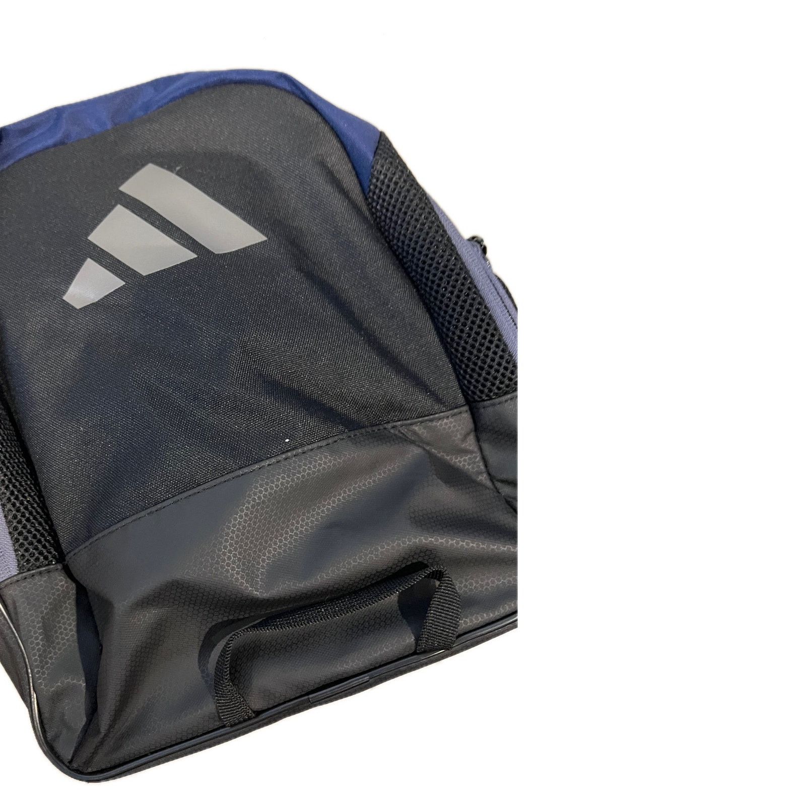 Adidas Adidas Defender Medium 22"x12"x10" Blue Gray Black Gym Bag Size ONE SIZE - 6 Thumbnail
