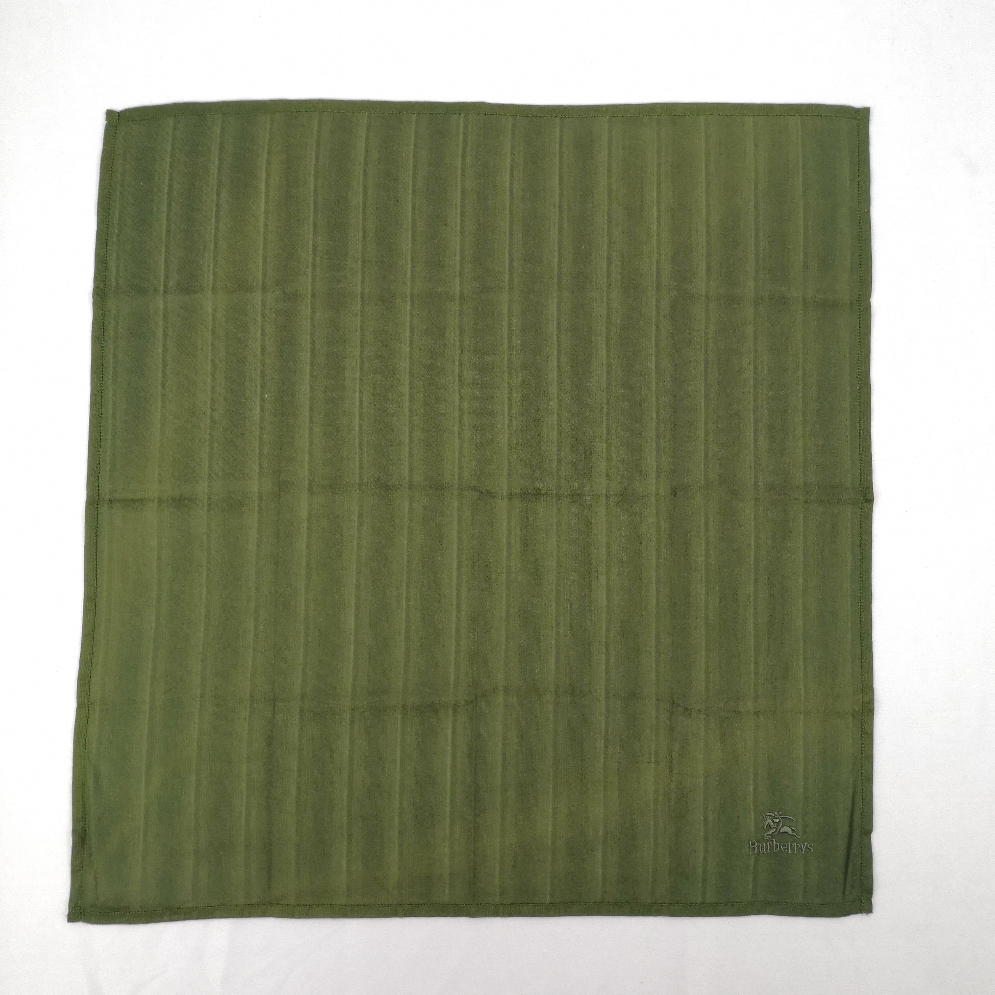 Burberry Vintage Burberry Handkerchief 56789 Size ONE SIZE - 2 Thumbnail