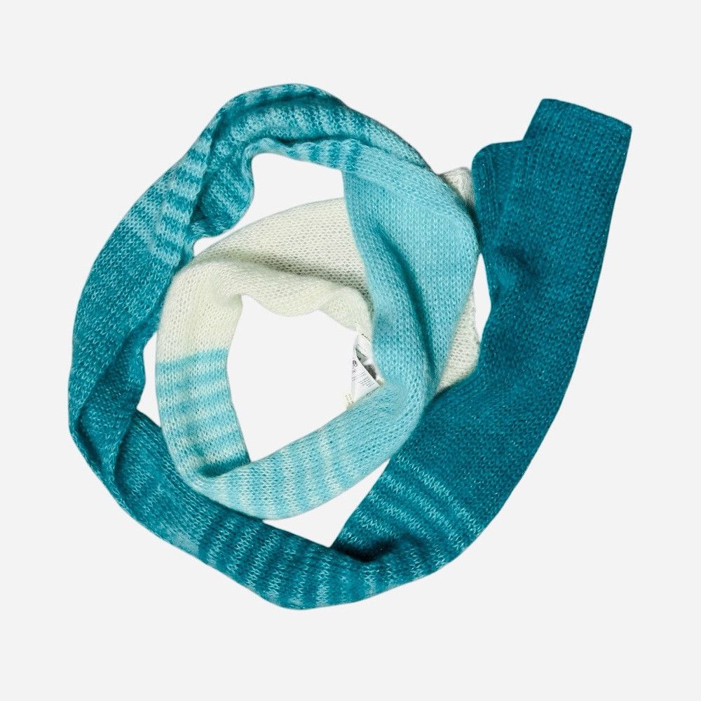 Anthropologie NWT New Anthropologie Wool Lightweight Stripe Scarf Made In Size ONE SIZE - 5 Thumbnail