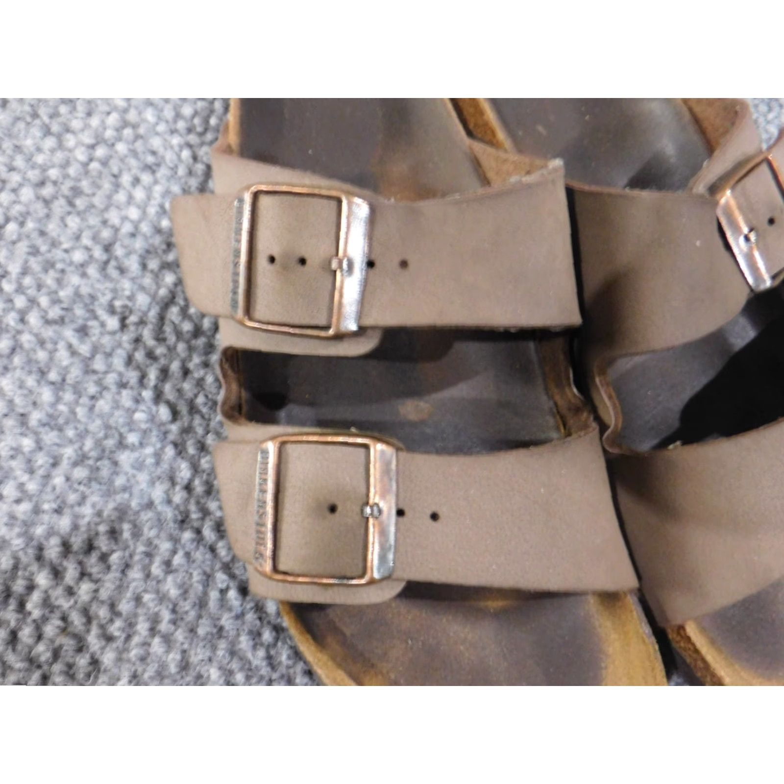 Birkenstock Birkenstock Arizona Sandal Leather Mocca Brown Women Outdoors 40 Arizona Leather Slide Flat Sandal Women Brown Outdoor Spring Summer Casual Size US 7 / IT 37 - 4 Thumbnail