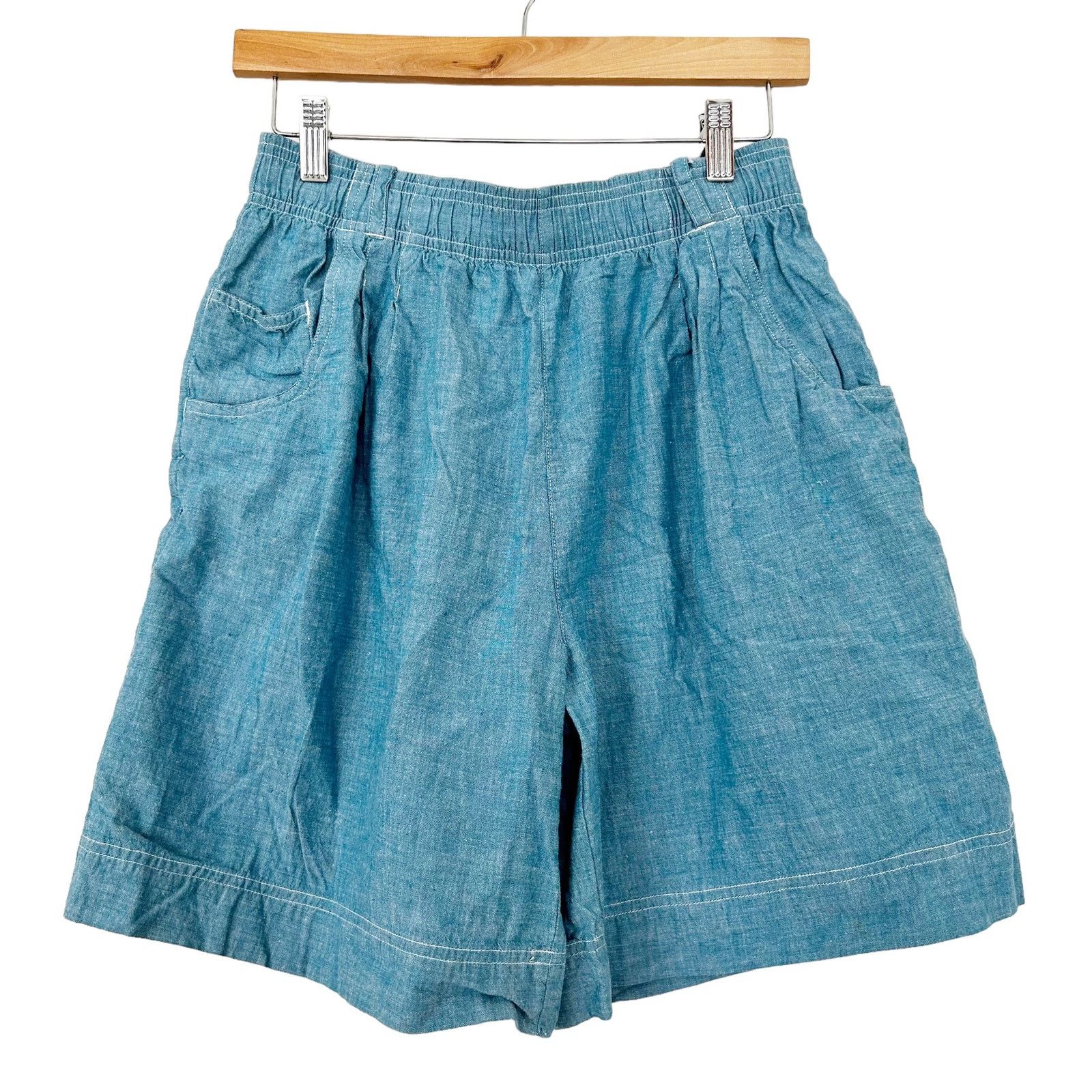 Columbia Vintage Columbia Blue Shorts Sz S Size 26" / US 2 / IT 38 - 6 Thumbnail