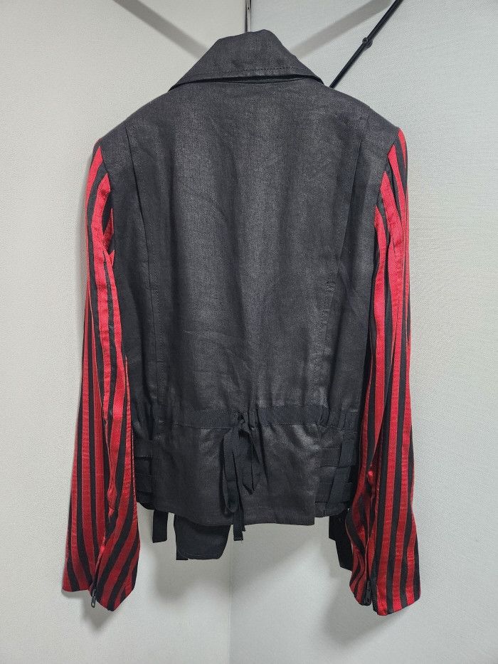 Ann Demeulemeester ann demeulemeester Wainwright RUBYBLACK biker jacket Size XS / US 0-2 / IT 36-38 - 5 Thumbnail