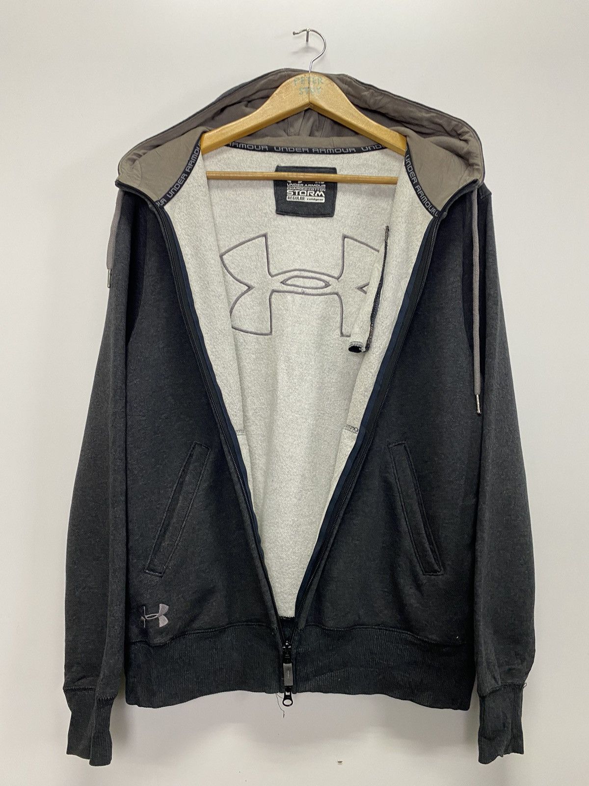 Under Armour × Vintage Under Armour big logo hoodies Size US M / EU 48-50 / 2 - 12 Thumbnail