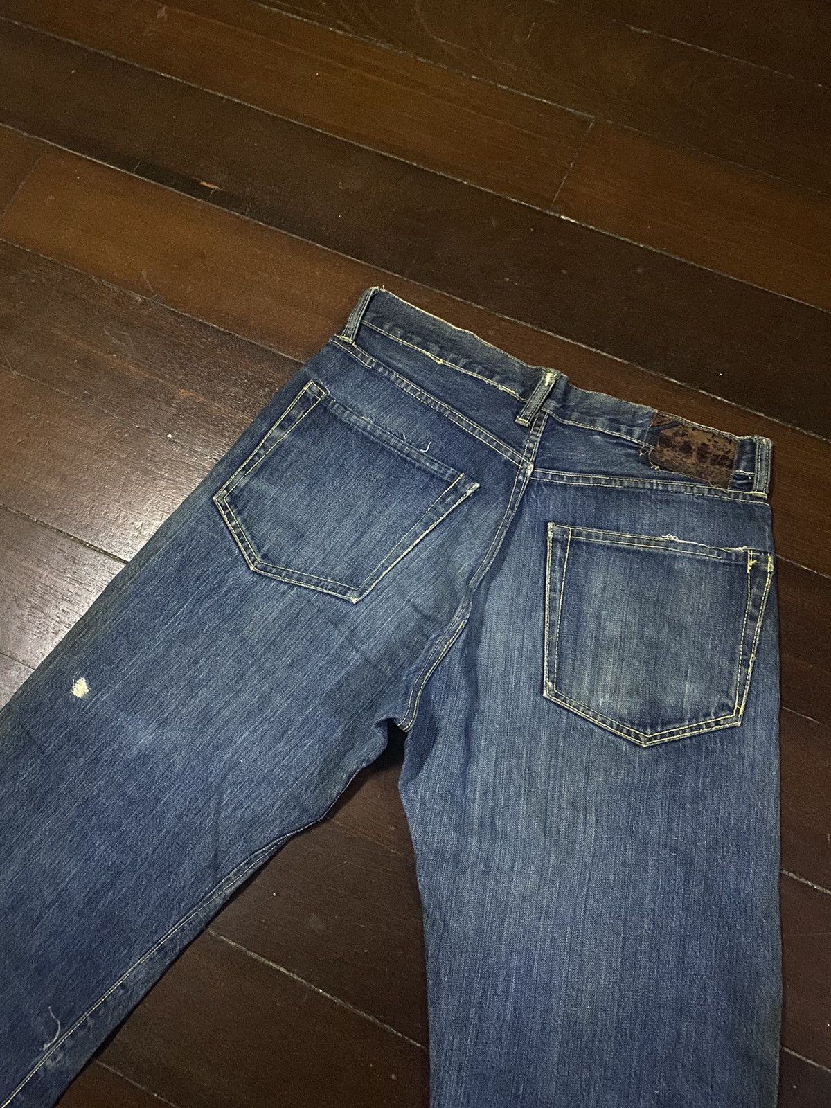 Japanese Brand × Studio D'Artisan × Vintage FIRE 🔥 vintage Studio D’Artisan DO2AXX Selvedge Denim Size US 32 / EU 48 - 16 Thumbnail