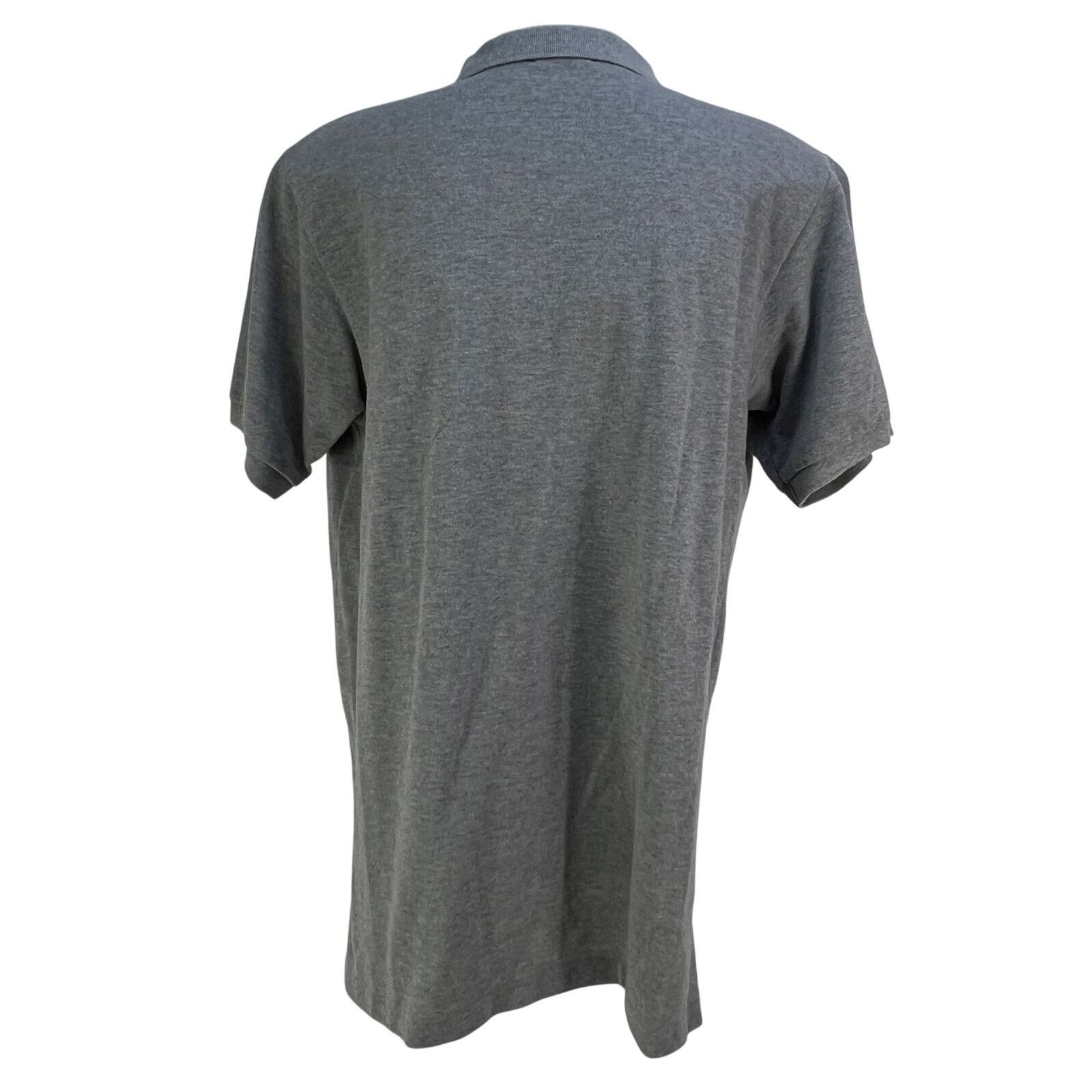J.Crew × Vintage J.Crew Men's Classic Piqué Polo Shirt Vintage 80s Gray Size US L / EU 52-54 / 3 - 6 Thumbnail