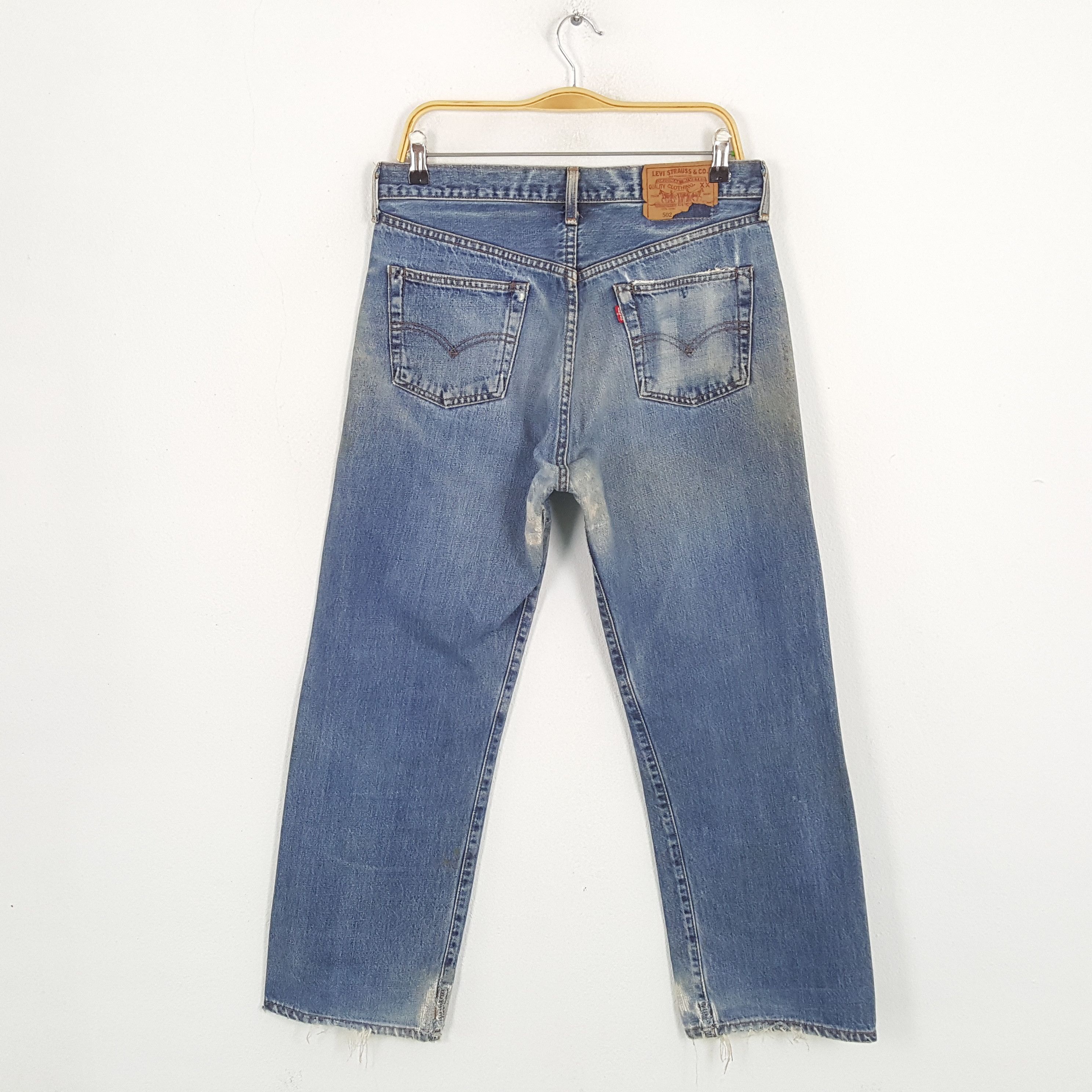 Levi's × Vintage Vintage LEVI'S Distressed Kurt Cobain Style Denim Jean Size US 31 - 4 Thumbnail