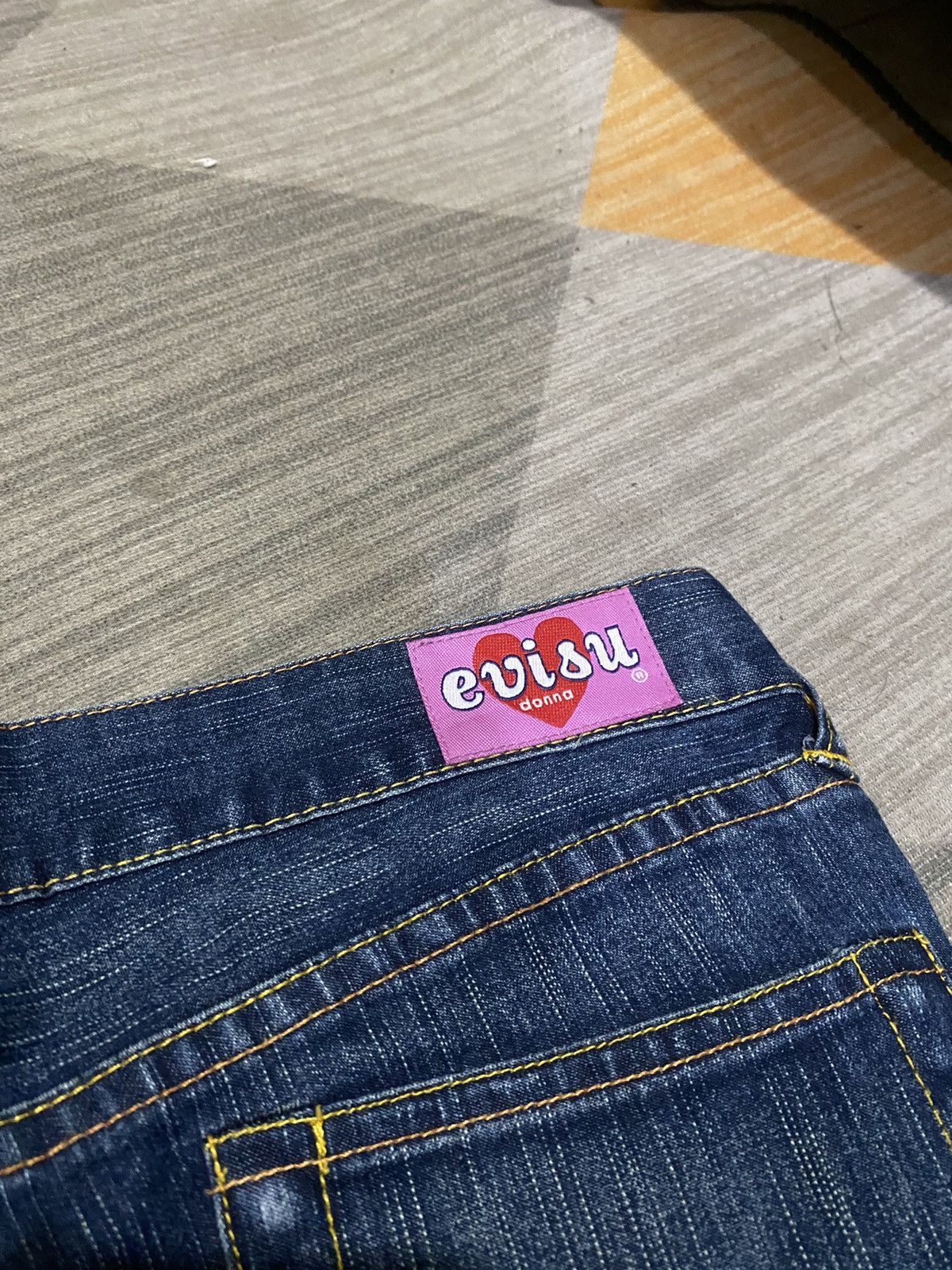 Evisu EVISU DONNA VINTAGE BLUE JEANS Size US 30 / EU 46 - 3 Thumbnail