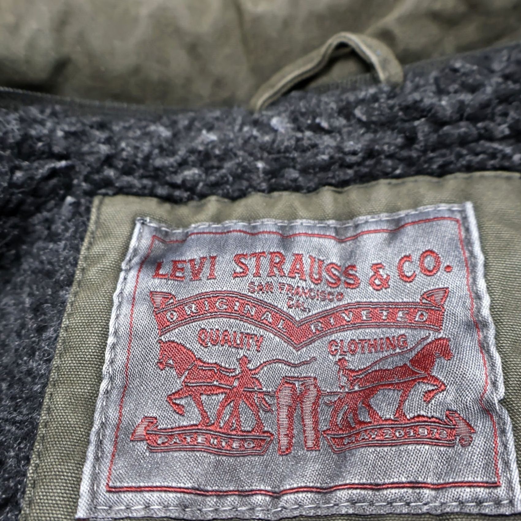 Levi's Levi's Jacket Mens Large Brown Canvas Sherpa Lined Trucker Field Rugged Utility Size US L / EU 52-54 / 3 - 7 Thumbnail