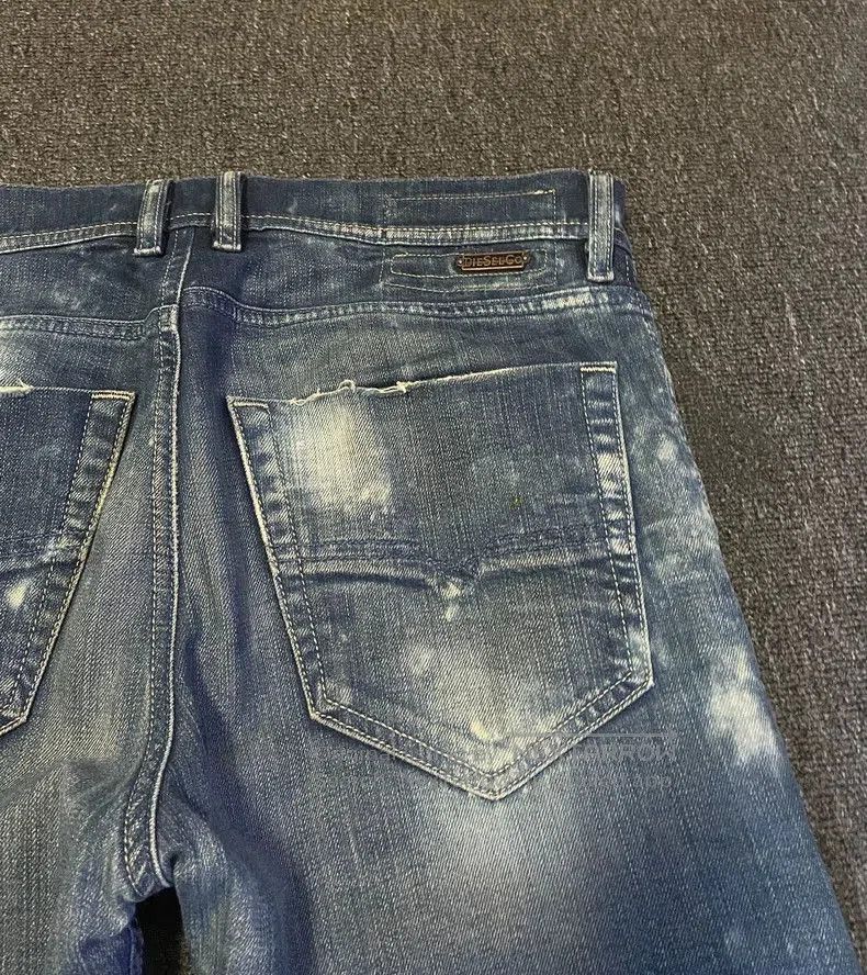 Vintage Diesel 0881W Washed Denim Jeans. Size US 30 / EU 46 - 5 Thumbnail
