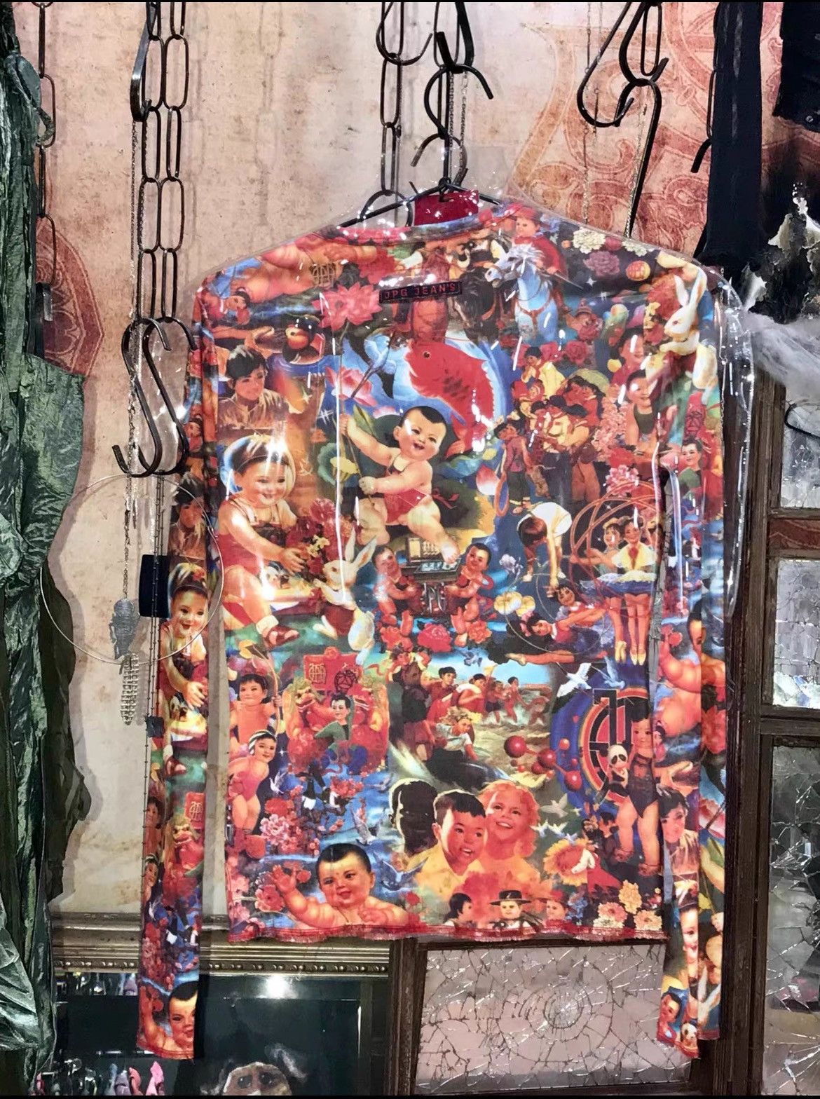 Jean Paul Gaultier Jean Paul Gaultier Fuwa-print top — Millennium Mambo. Size M / US 6-8 / IT 42-44 - 2 Thumbnail