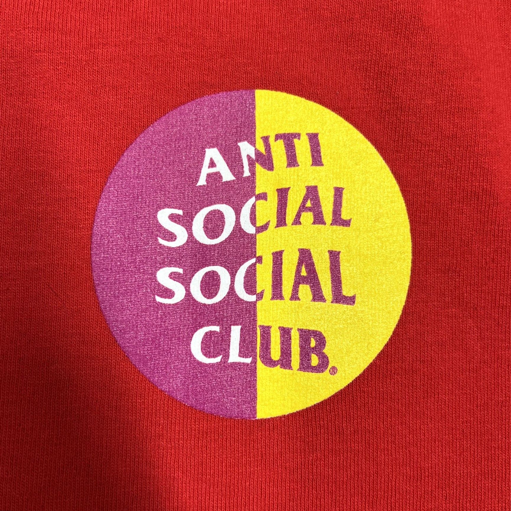 Anti Social Social Club Anti Social Social Club Men’s Size Large T-Shirt Red "Hypocrite" NWOT Size US L / EU 52-54 / 3 - 4 Thumbnail