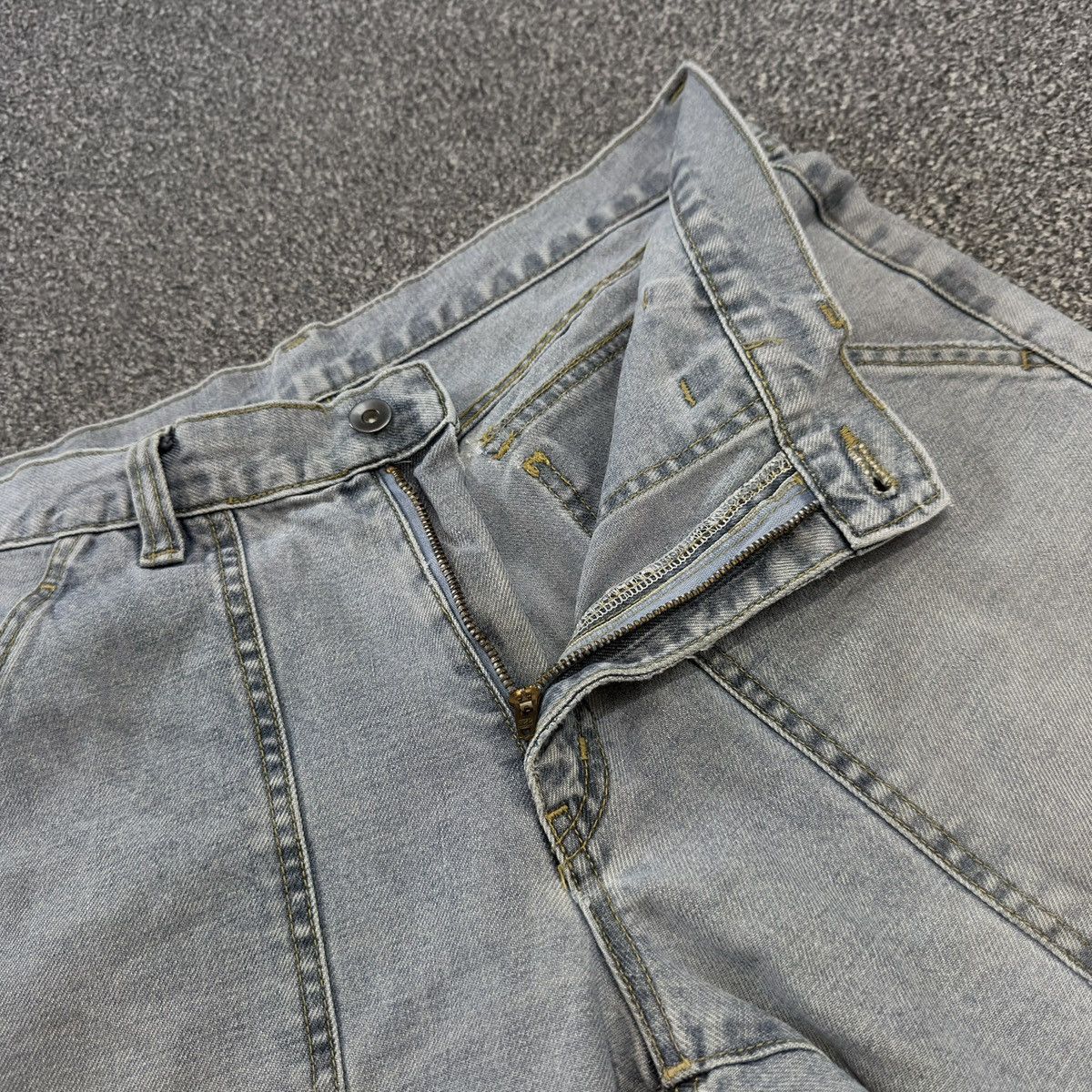 Undercover × Uniqlo 🇯🇵 Vintage 90s Bush Uniqlo Fatigue Denim Size US 32 / EU 48 - 13 Thumbnail