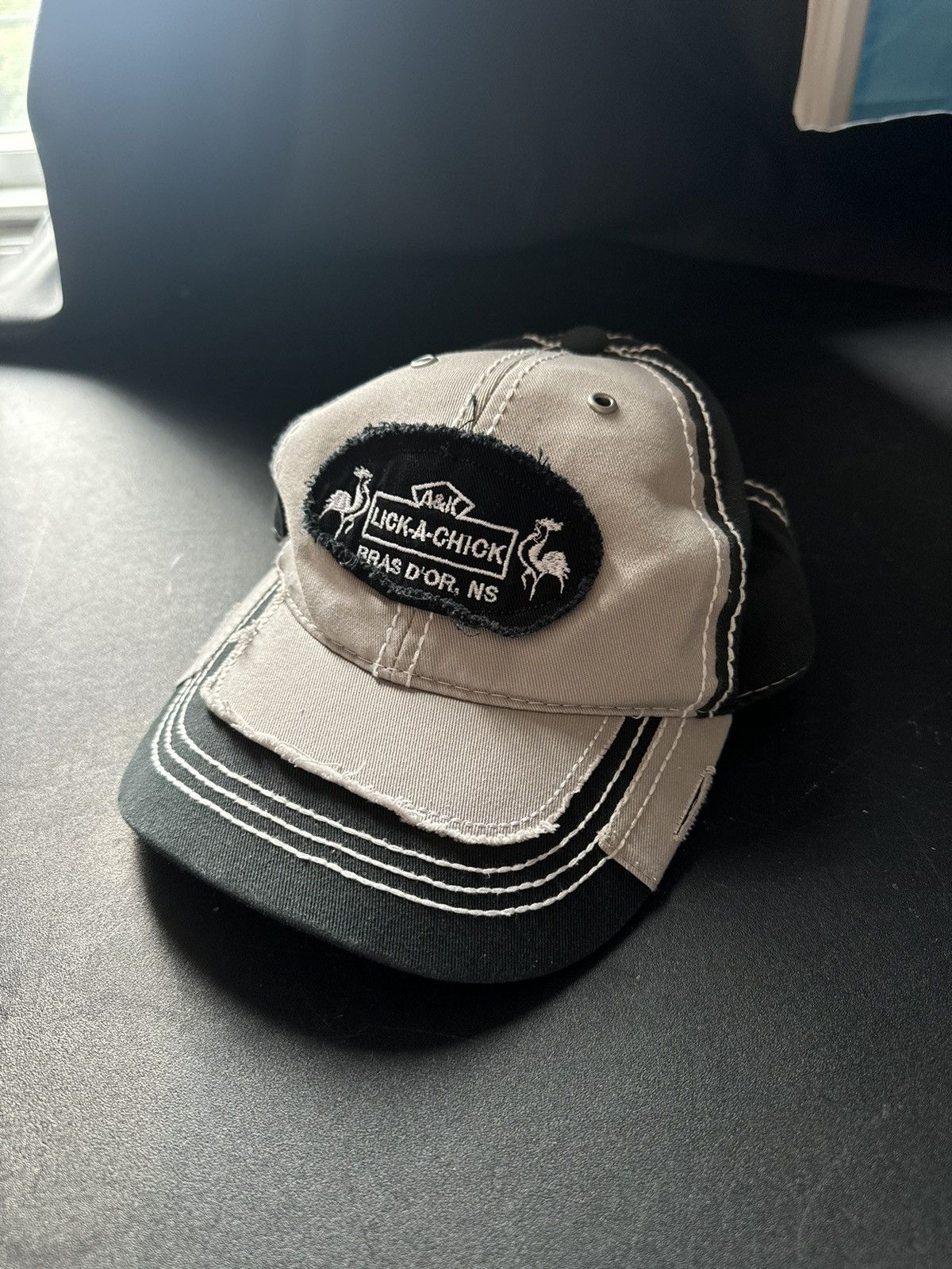 Other A&K Lick A Chick Humor Custom Trucker Resturant Hat Size ONE SIZE - 1 Thumbnail