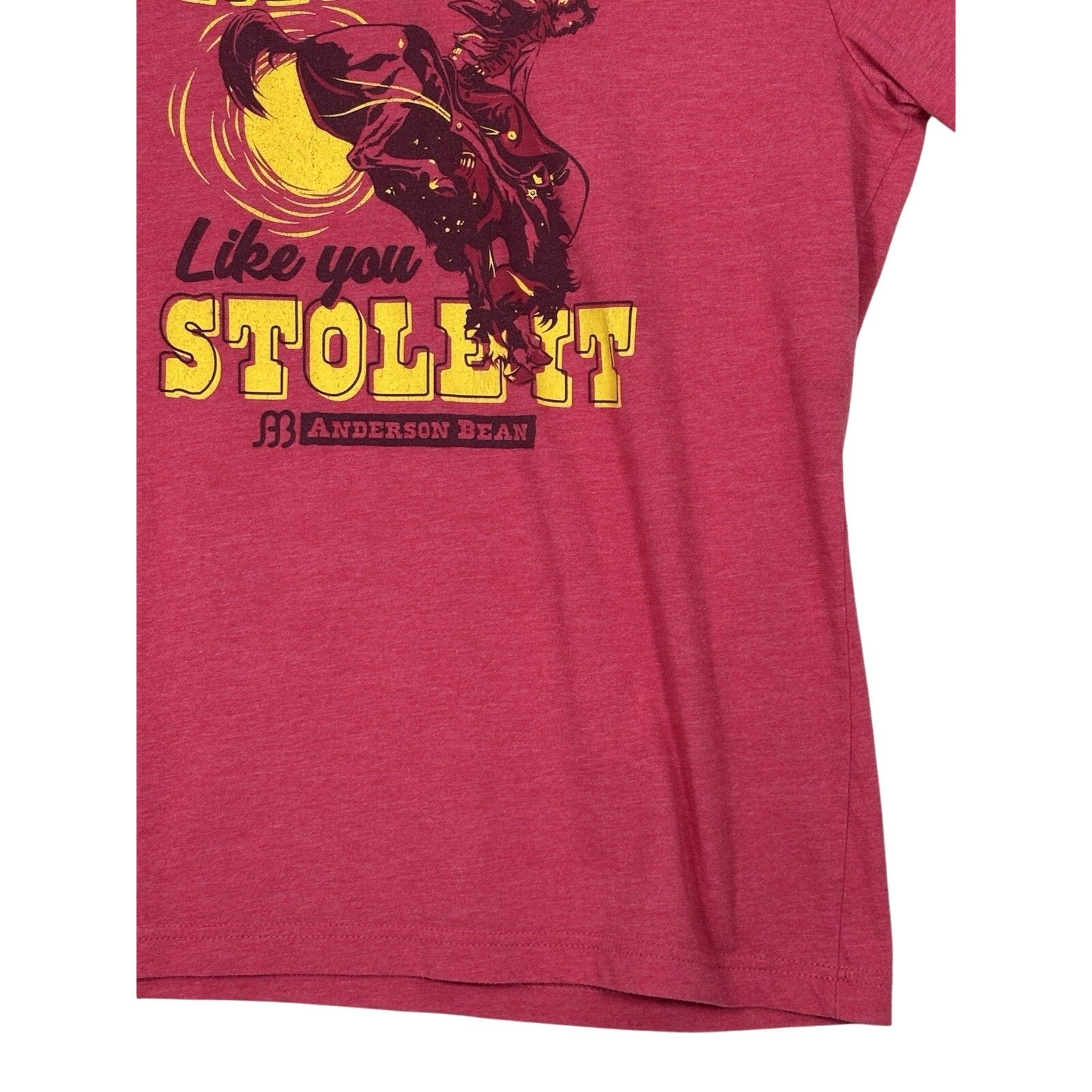 The Unbranded Brand Red Dirt Hat Co Shirt 'Ride It Like You Stole It' Size L Size US L / EU 52-54 / 3 - 11 Thumbnail