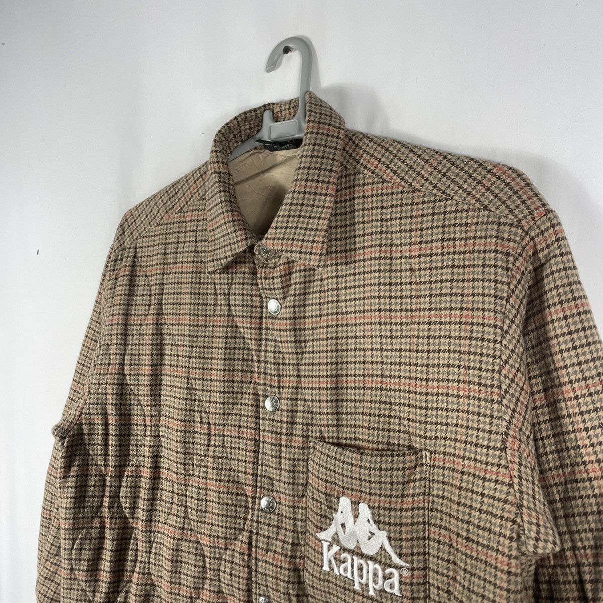 Kappa 🔥Rare🔥Kappa X GU Checkerd Plaid Styles Snap Buttons Jacket Size US M / EU 48-50 / 2 - 7 Thumbnail