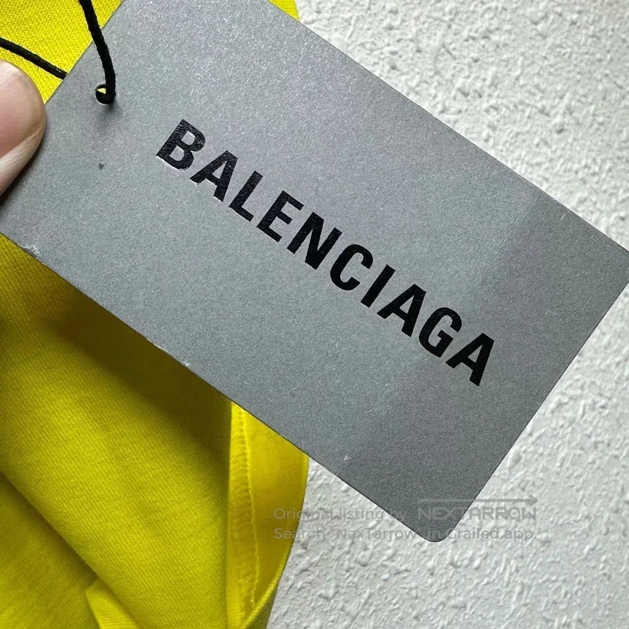 Balenciaga Balenciaga Yellow Eco Short-Sleeve. Size XS / US 0-2 / IT 36-38 - 4 Thumbnail