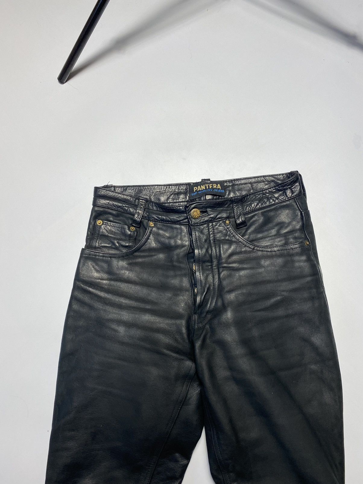 Genuine Leather Vintage Leather Pants Motorcycle Trousers Size 30 Marlboro Size US 30 / EU 46 - 8 Thumbnail